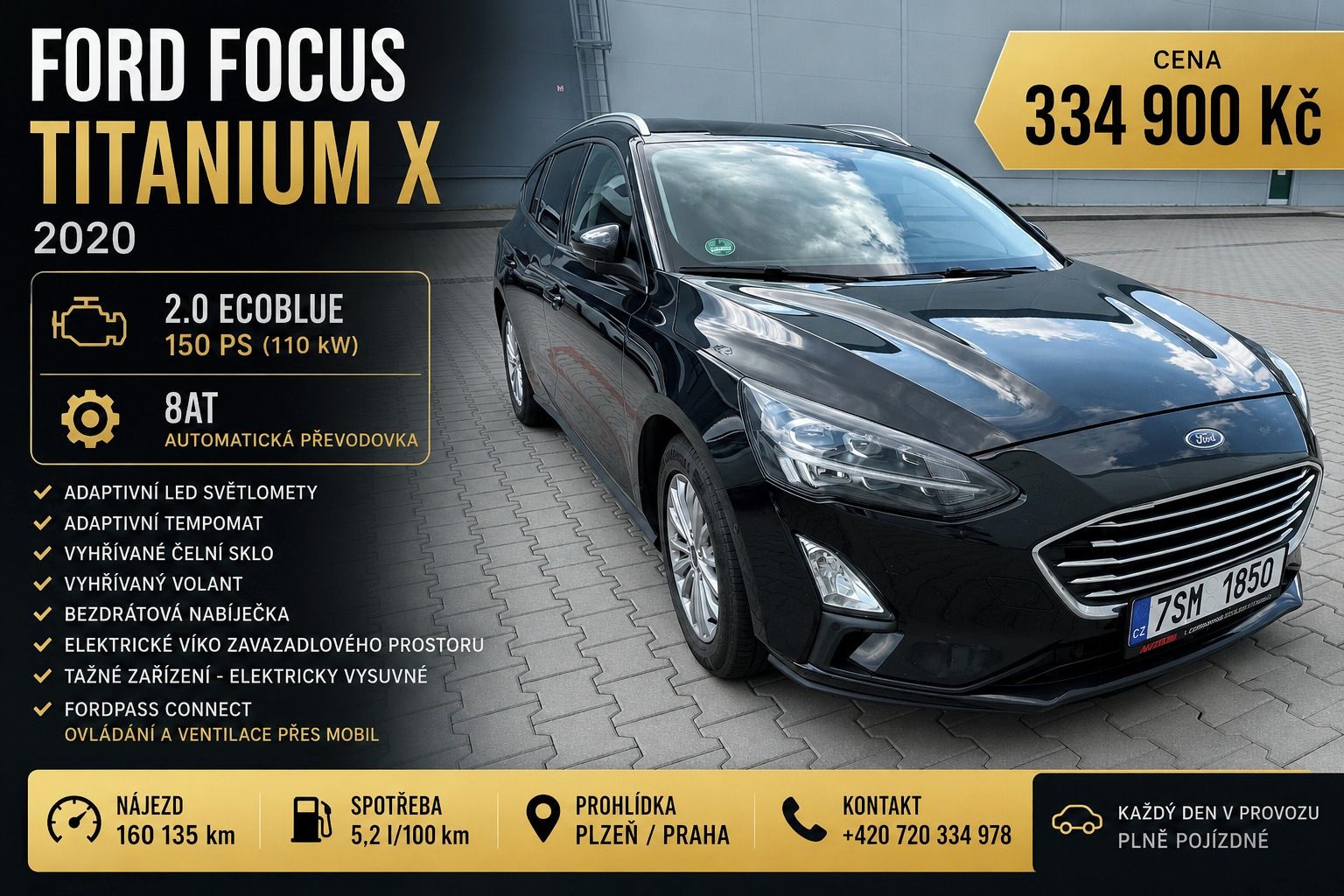 Ford Focus, Ford Focus Titanium X 2.0 TOP!
