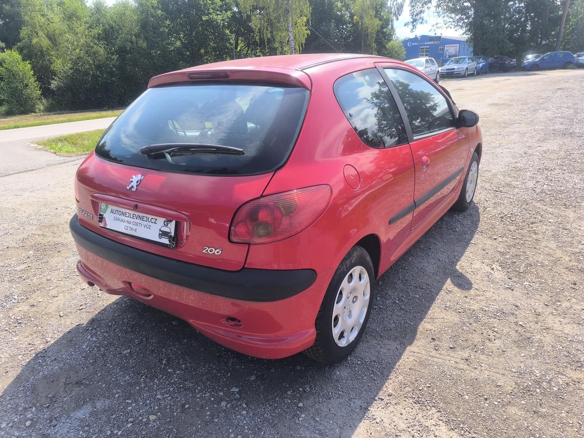 Peugeot 206, PĚKNÝ,BEZ KOROZE,NOVÁ TK+E - fotka 3