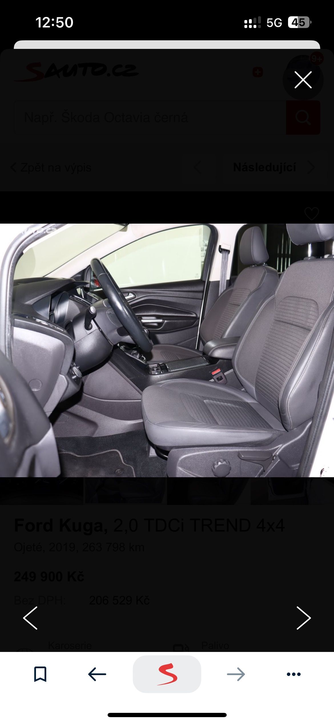 Ford Kuga, Ford Kuga r.v 2019 4•4 269 km - fotka 4