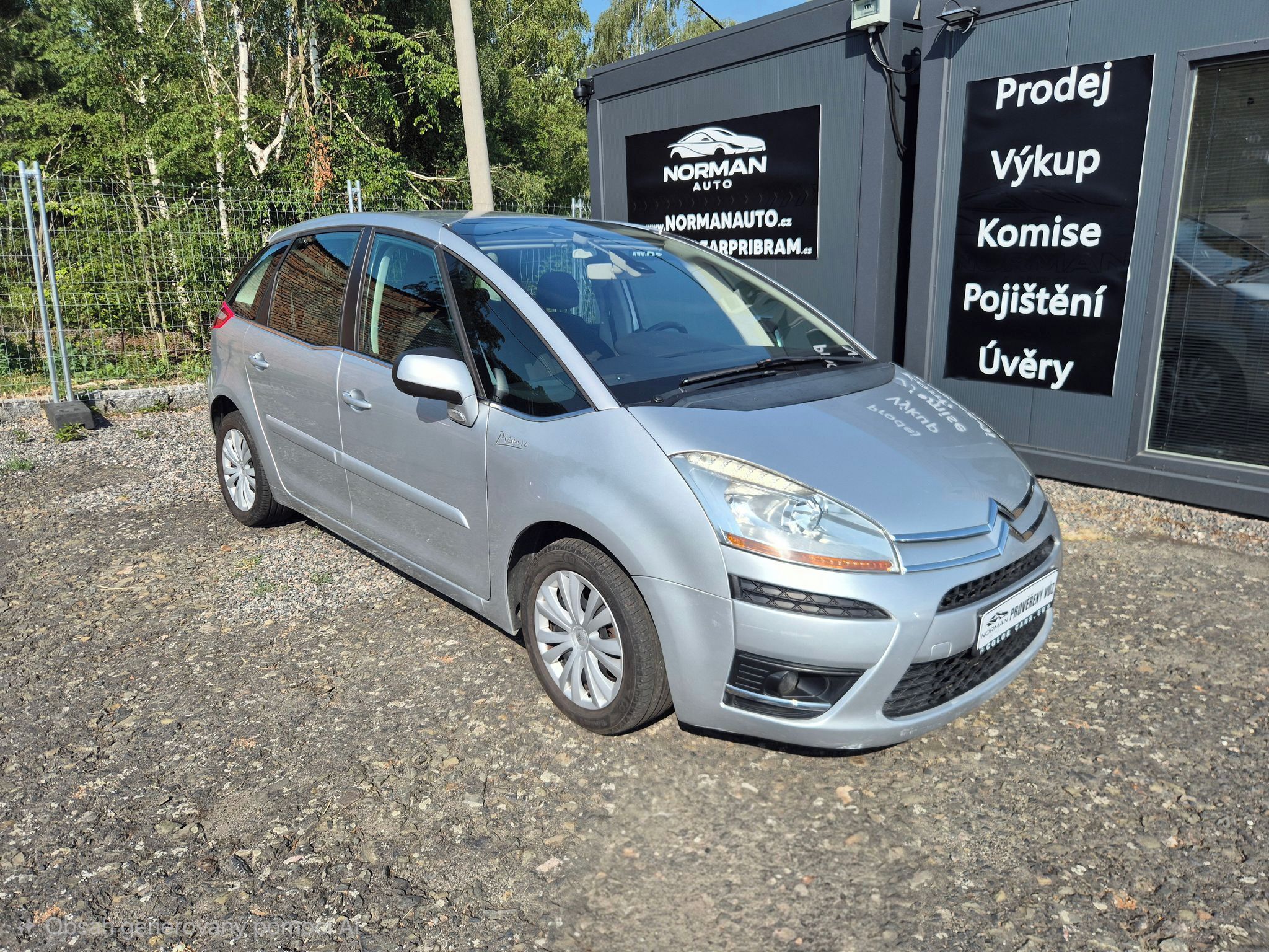 Citroën C4 Picasso, 1.6HDi 80kW - pěkný stav