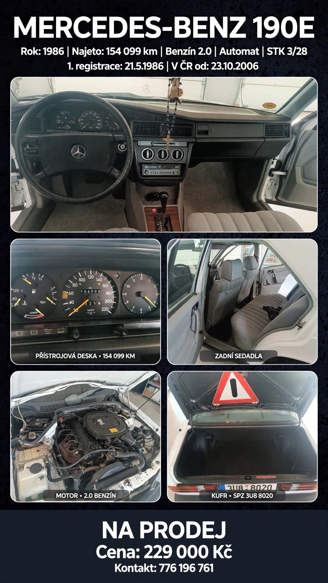 Mercedes-Benz 190, Mercedes-Benz 190 2.0 e - fotka 3