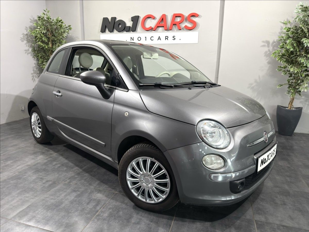Fiat 500, 1,2   i PANO SVĚTLÝ INTERIÉR
