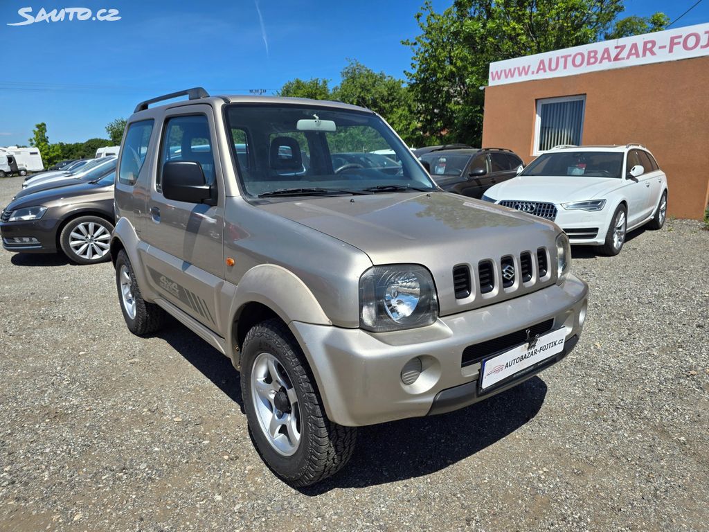 Suzuki Jimny, 1.3 60KW 4x4 tažné,nová STK