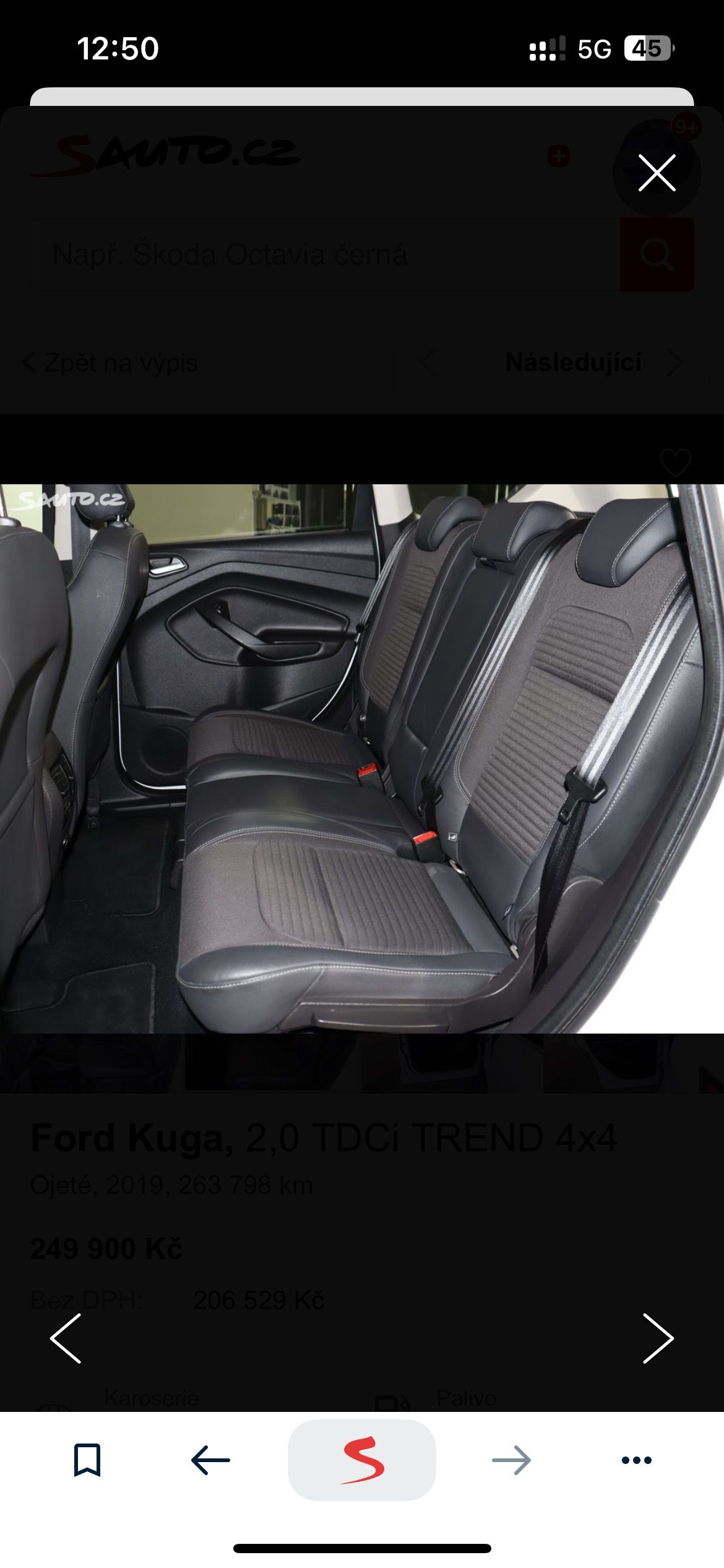 Ford Kuga, Ford Kuga r.v 2019 4•4 269 km - fotka 5
