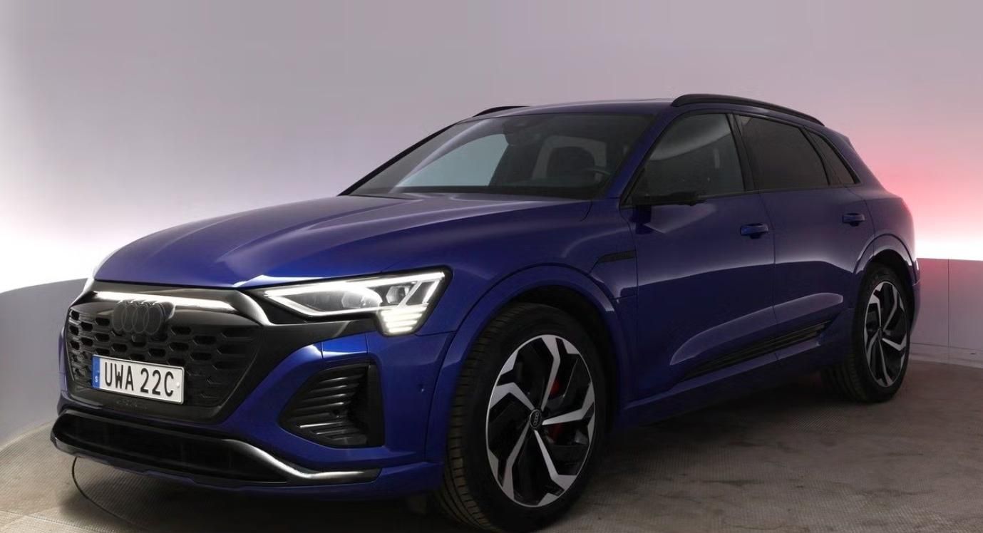 Audi Q8 e-tron, 55 Q S-Line SoH 94% 360k Pano