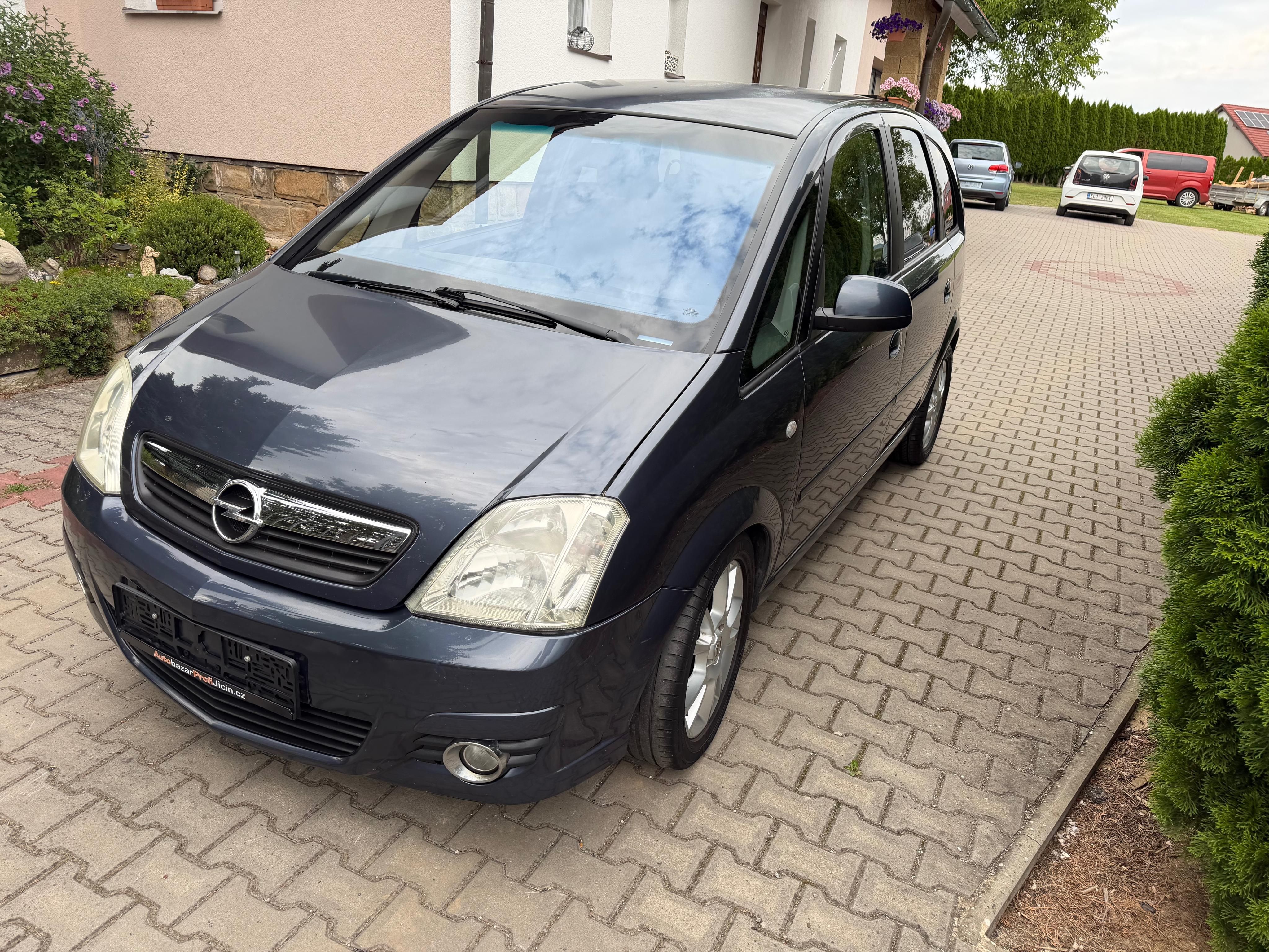 Opel Meriva, 1,6i/77kw Nová STK,Tažné klima