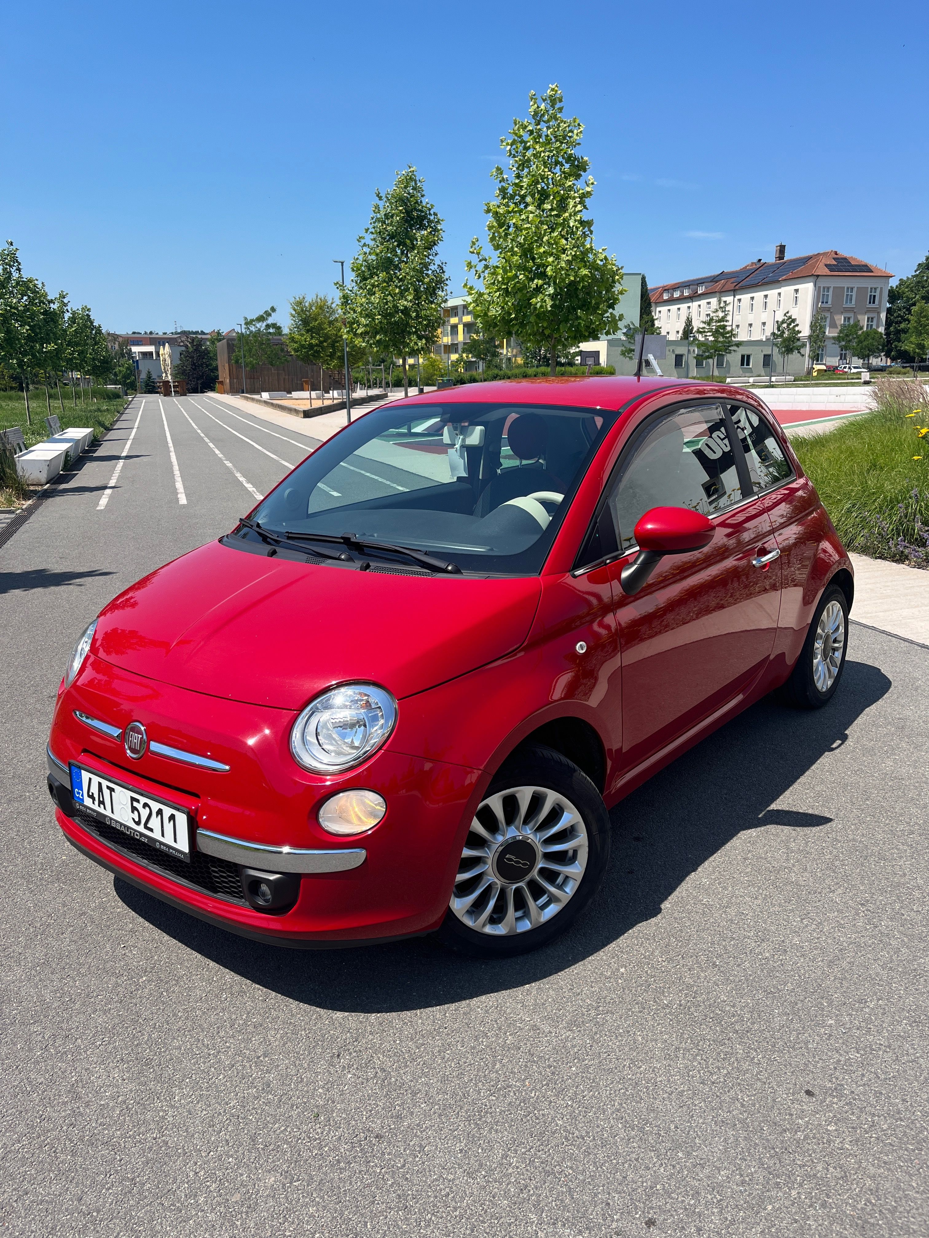 Fiat 500, 1.2 51kW, 2015, CZ