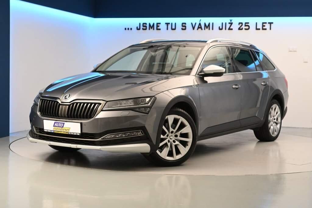 Škoda Superb, 2.0 DSG 4x4 SCOUT Matrix LED T