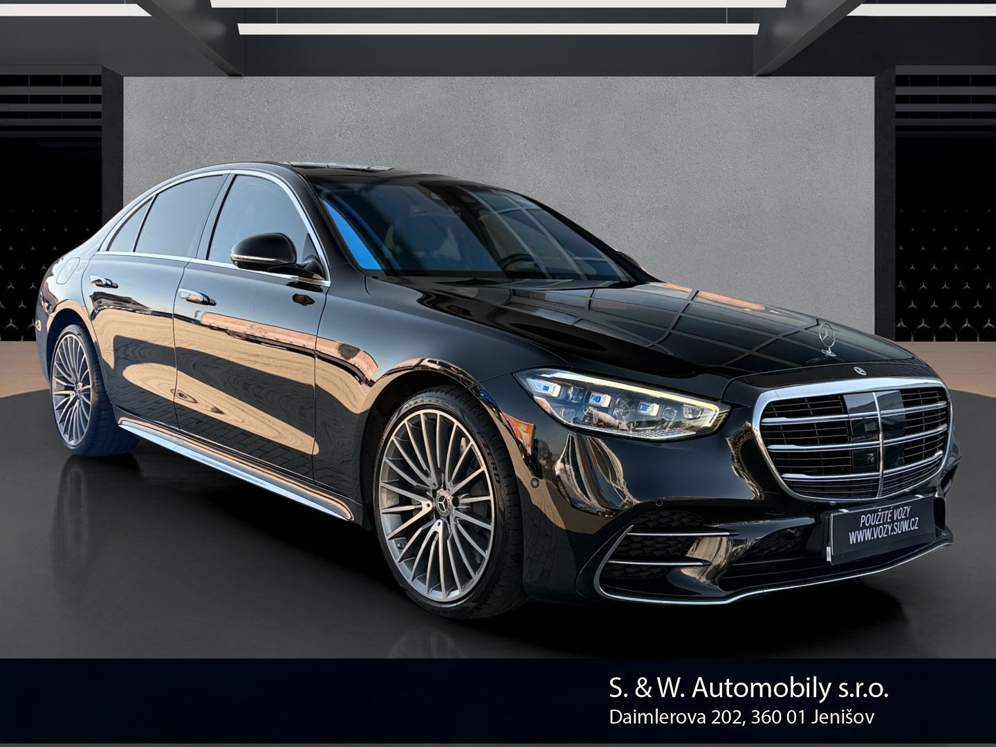 Mercedes-Benz Třídy S, 400 d AMG 4MATIC - fotka 3