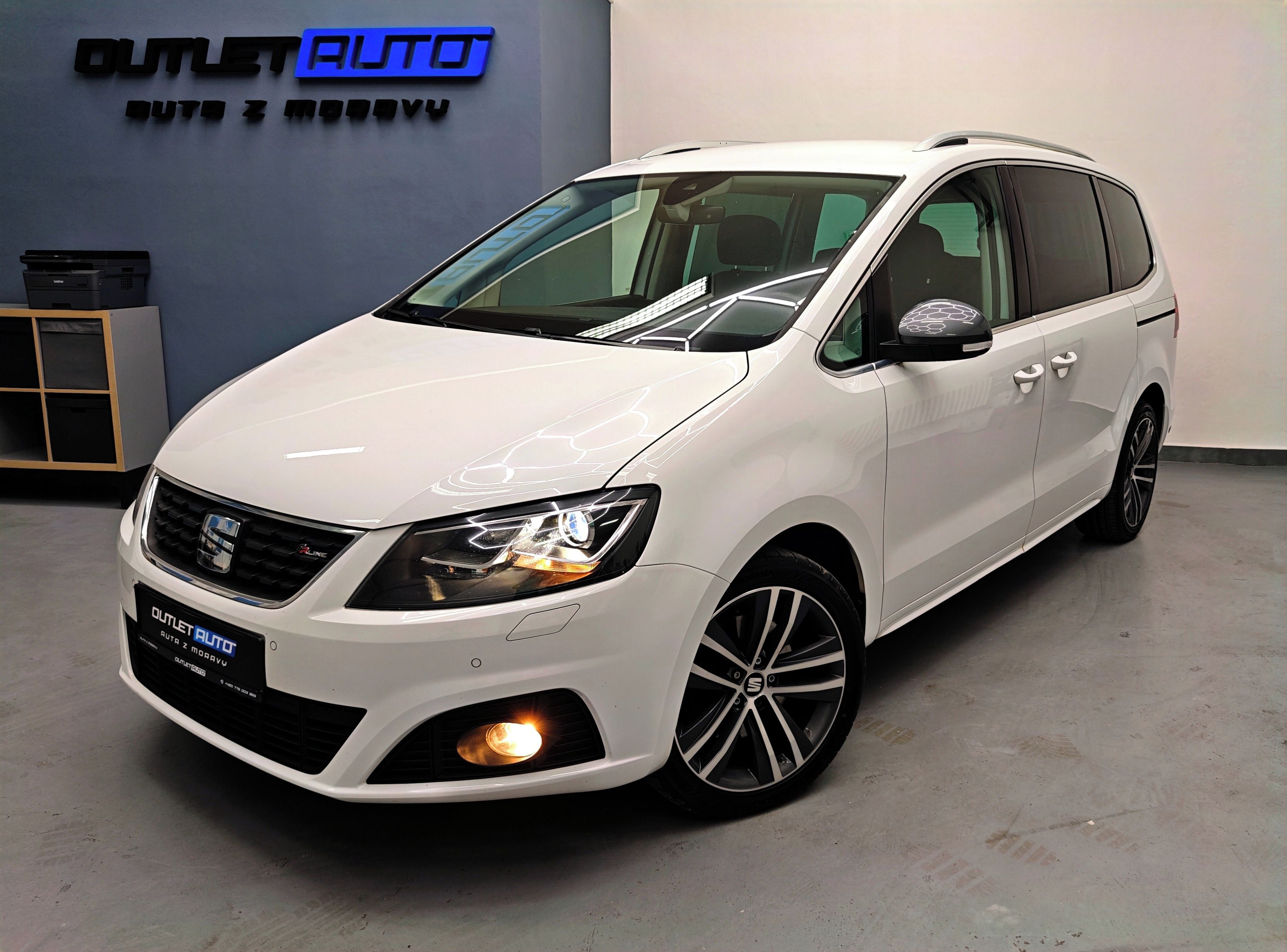 Seat Alhambra, 2.0TDI 110KW, DSG, 7.MÍST, FR