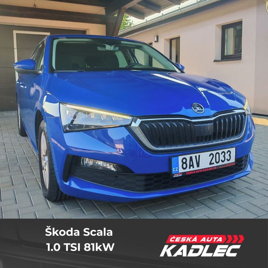 Škoda Scala, 1.0 TSI, původ ČR, STYLE, Led
