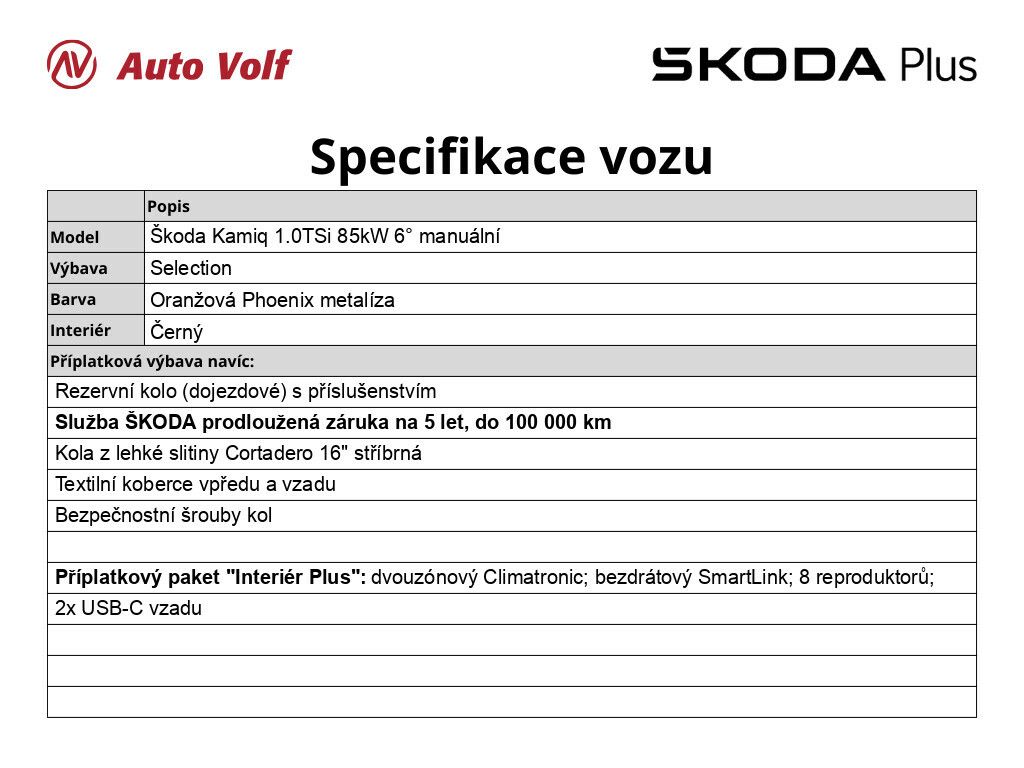 Škoda Kamiq, Selection 1.0 TSi 85 kW - fotka 2