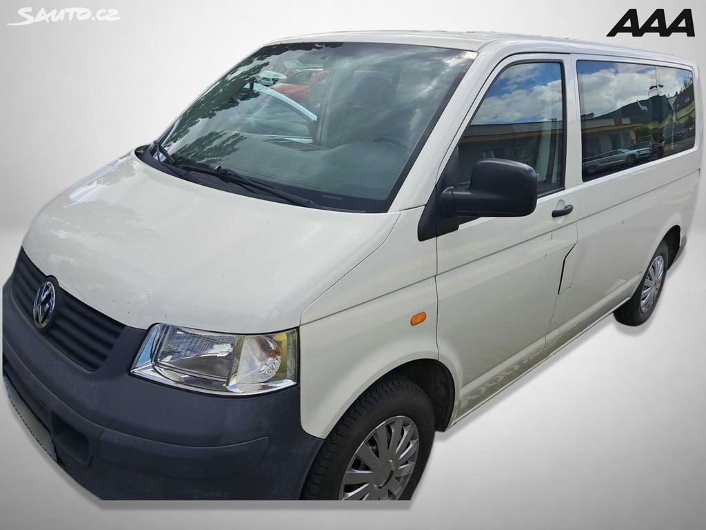 Volkswagen Transporter, 2.5 TDI, Bus, 9Míst, Klima