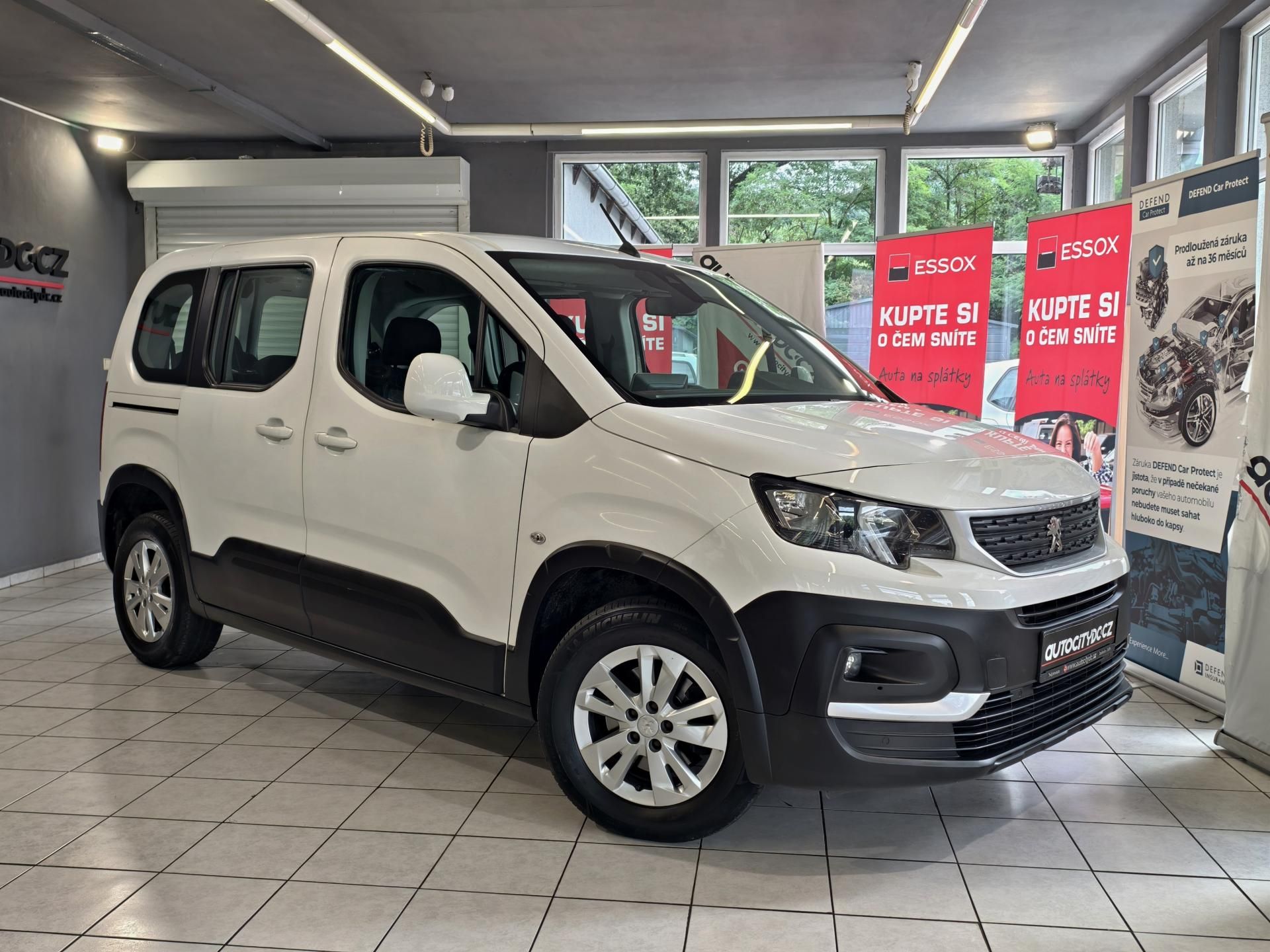 Peugeot Rifter, 1.5 BHDi 96kW 7 MÍST, LANE, ČR
