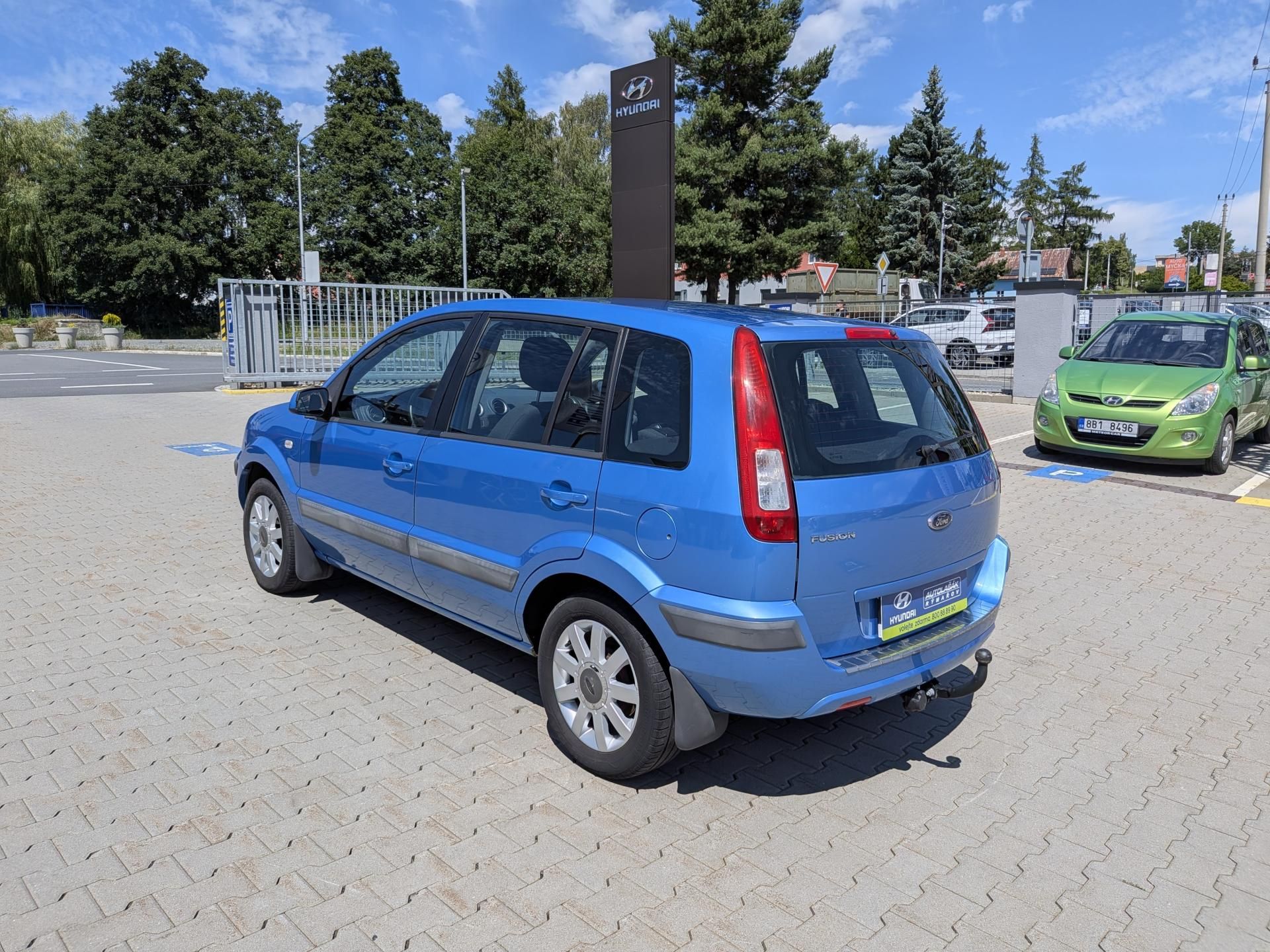 Ford Fusion, 1,4 59kW,KLIMA,TAŽNÉ ZAŘÍZENÍ - fotka 5