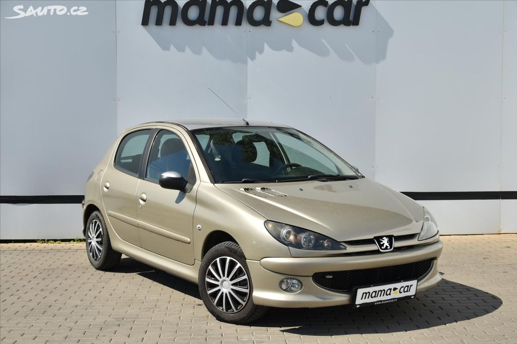 Peugeot 206, 1.4i 55kW KLIMA ČR