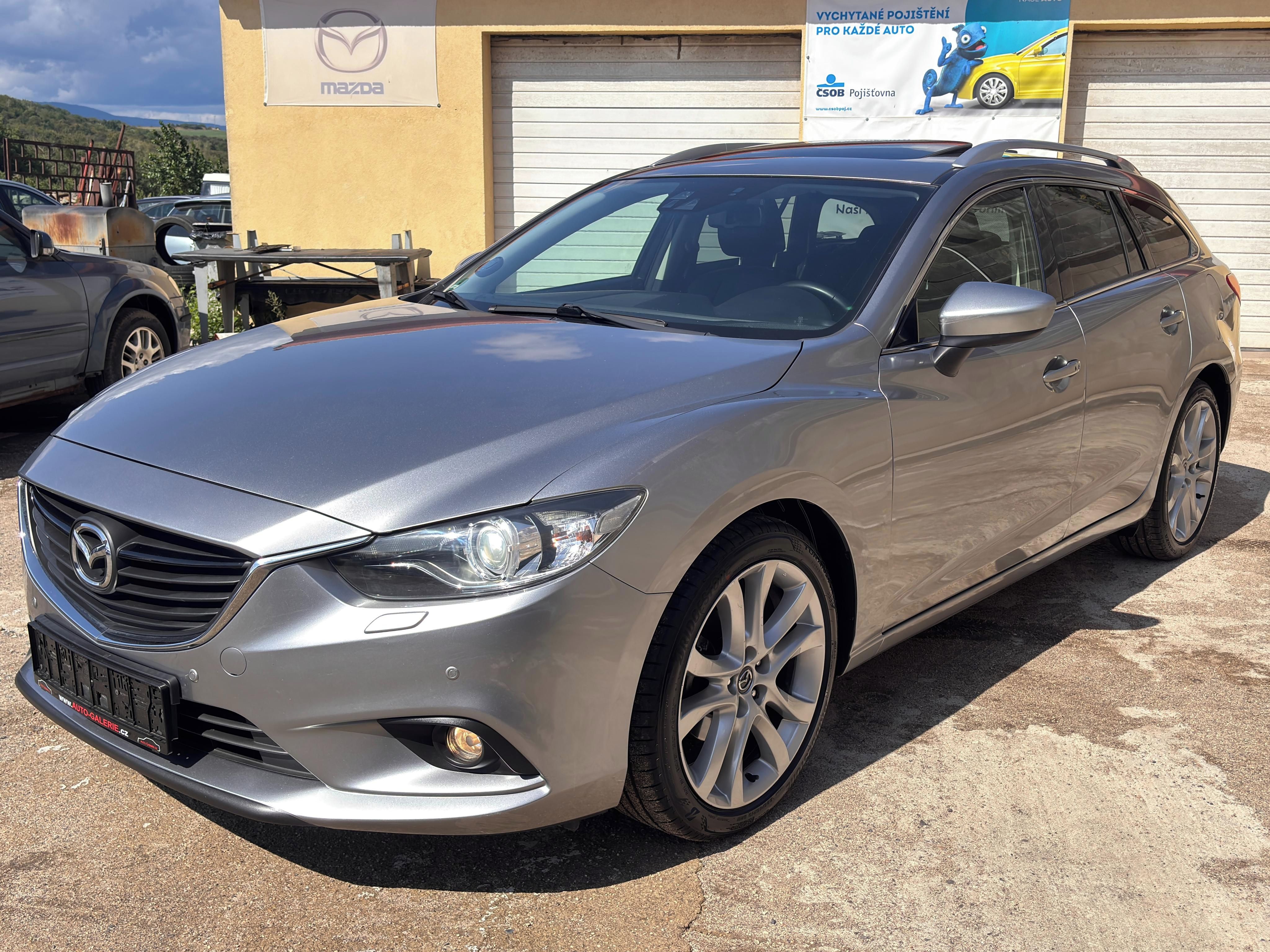 Mazda 6, 2.5i,141KW,2.MAJ,ŠÍRB,LED,BOSE