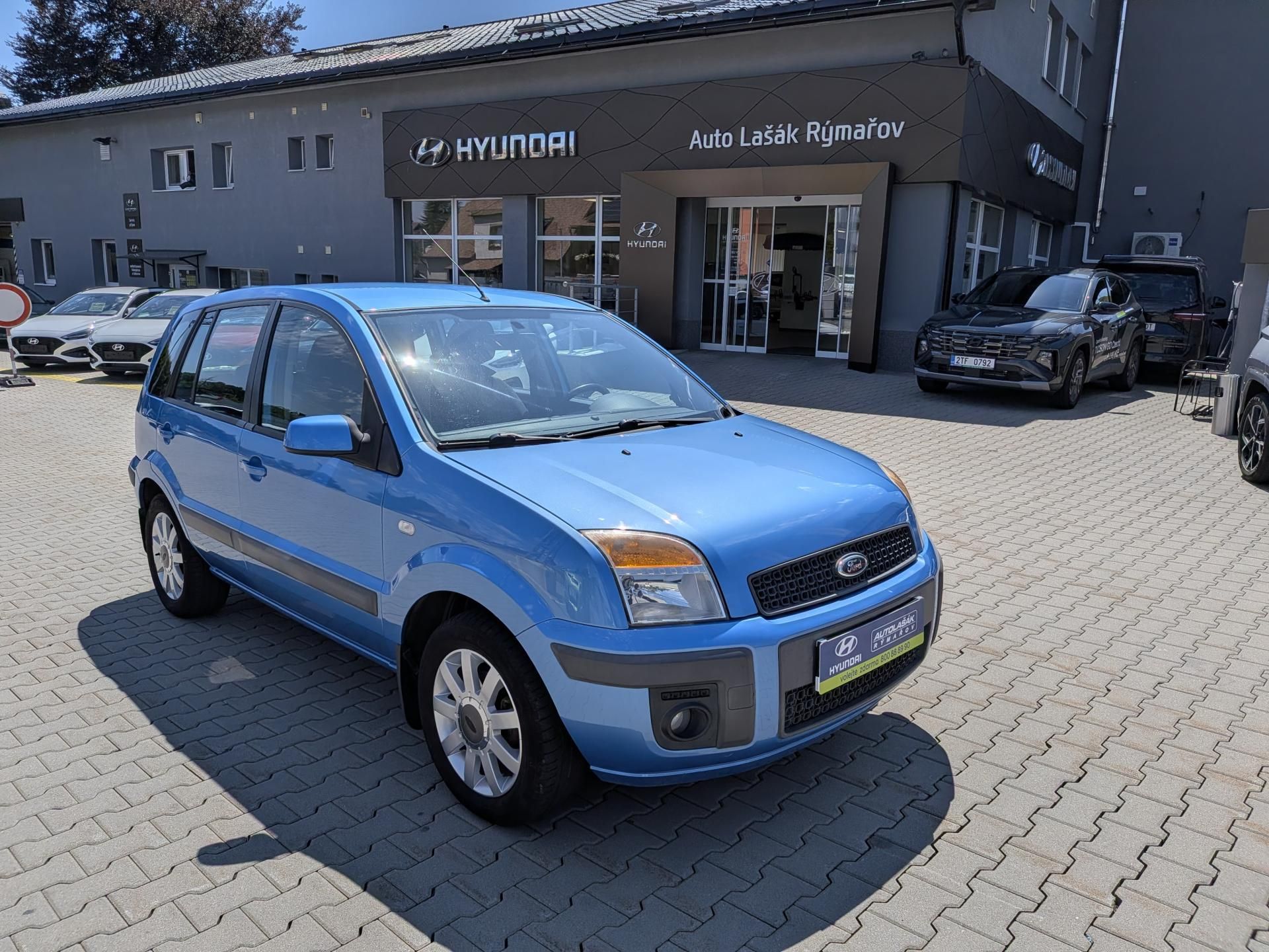 Ford Fusion, 1,4 59kW,KLIMA,TAŽNÉ ZAŘÍZENÍ