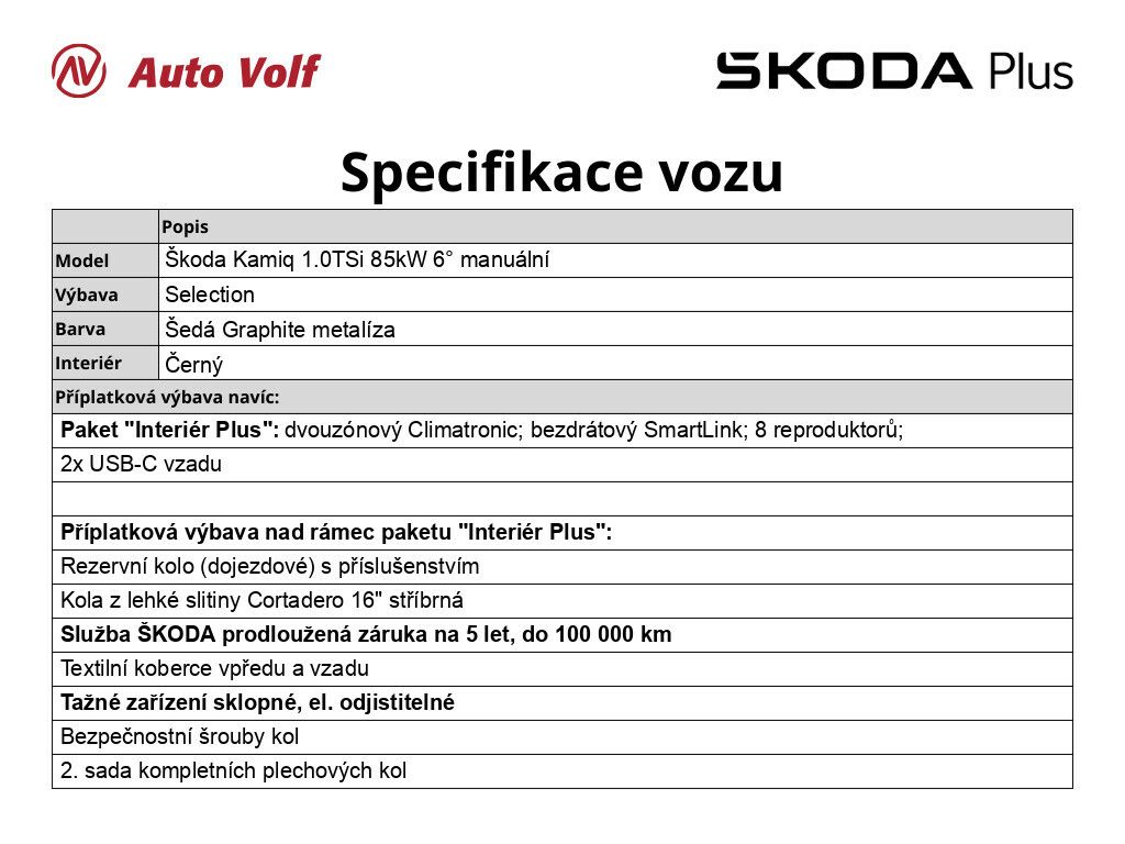 Škoda Kamiq, Selection 1.0 TSi 85 kW - fotka 2