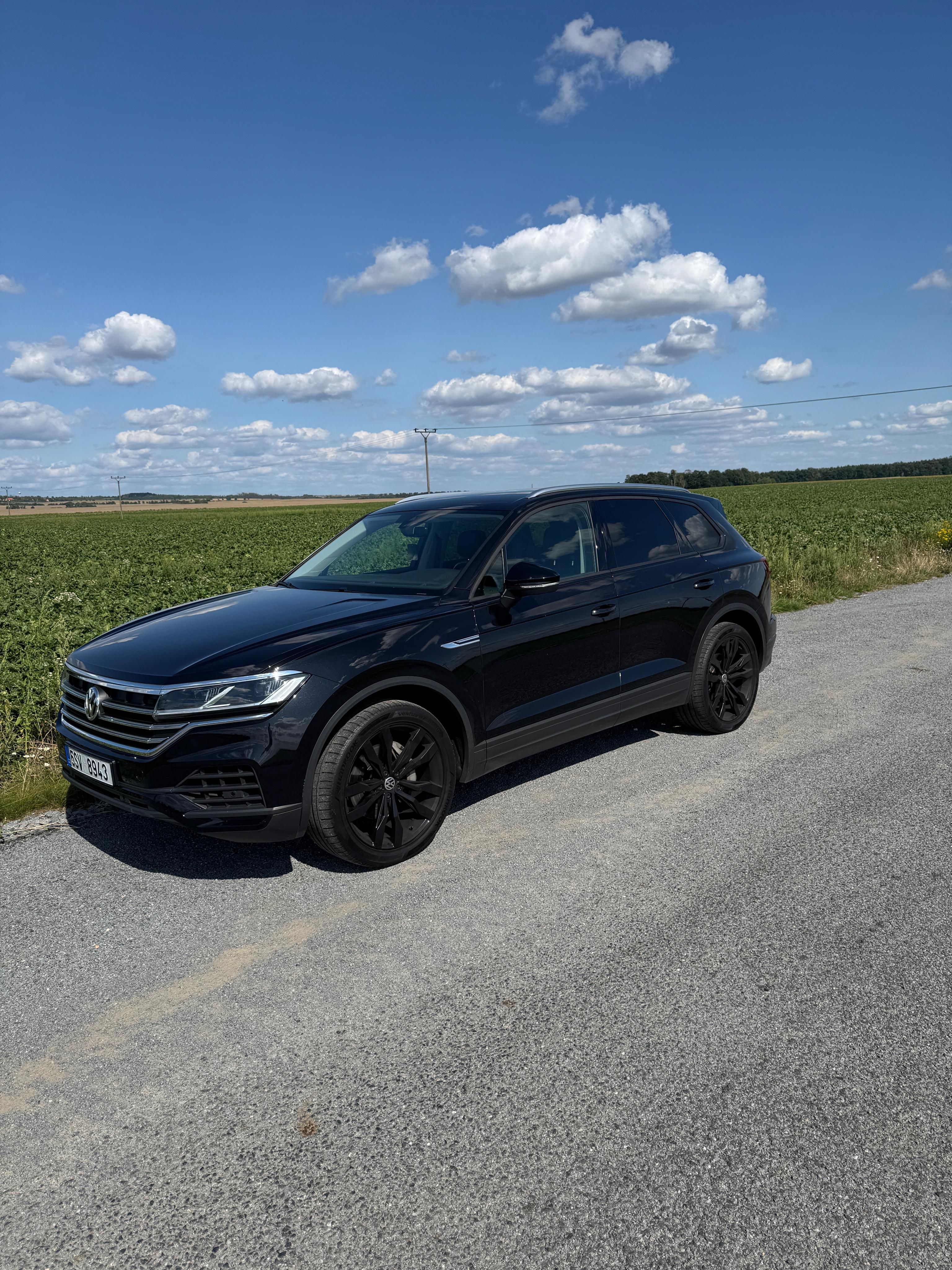 Volkswagen Touareg, vzduchový podvozek, originál t