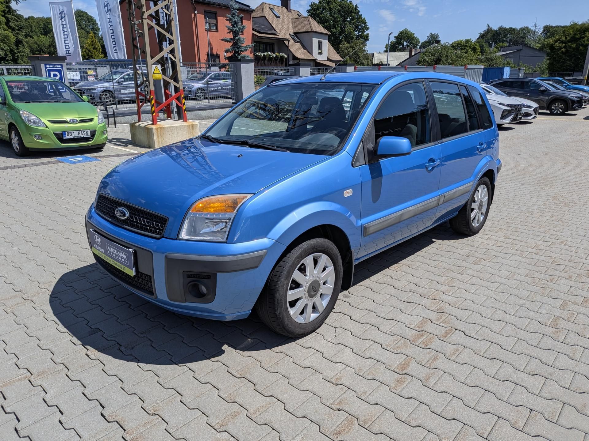 Ford Fusion, 1,4 59kW,KLIMA,TAŽNÉ ZAŘÍZENÍ - fotka 3
