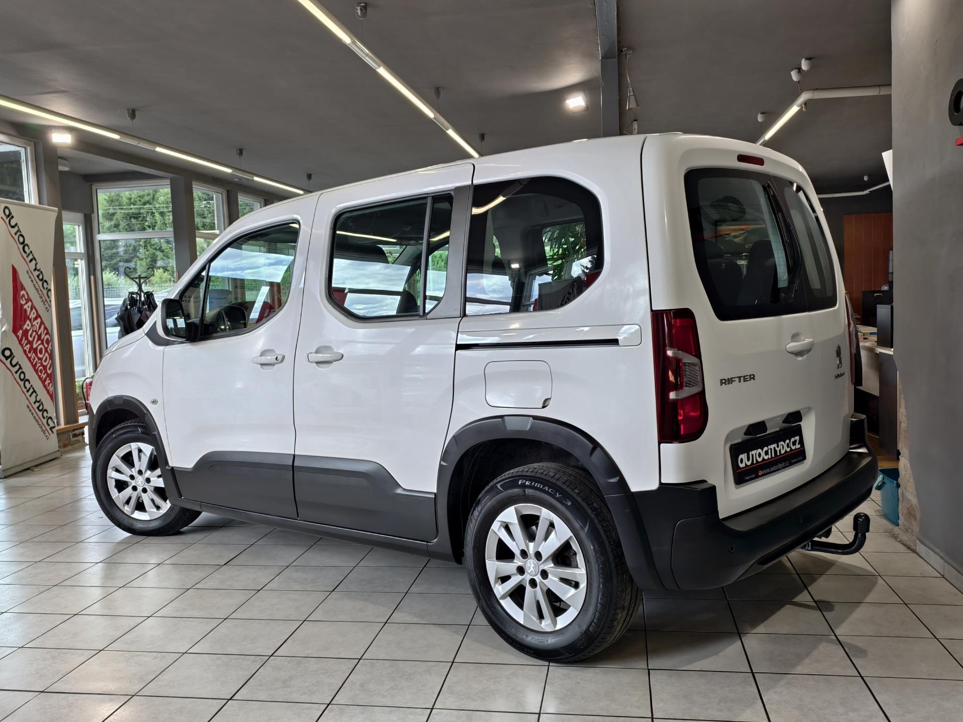 Peugeot Rifter, 1.5 BHDi 96kW 7 MÍST, LANE, ČR - fotka 5