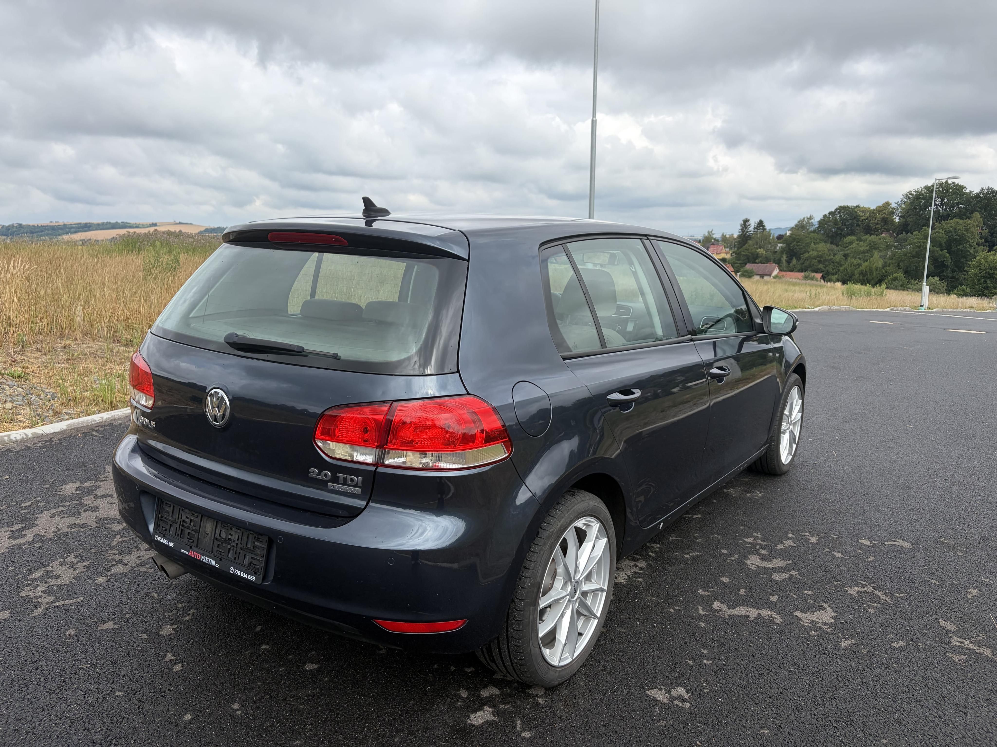 Volkswagen Golf, VW Golf VI 4Motion 2.0 TDI - fotka 5