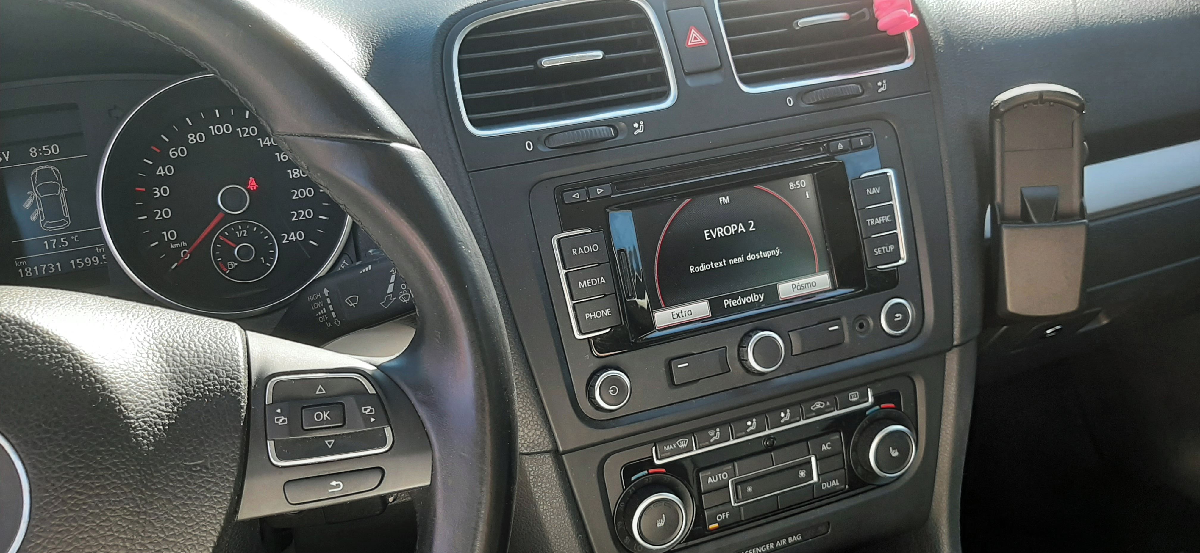 Volkswagen Golf Variant, VW golf 6, 2.0 TDI černý - fotka 2