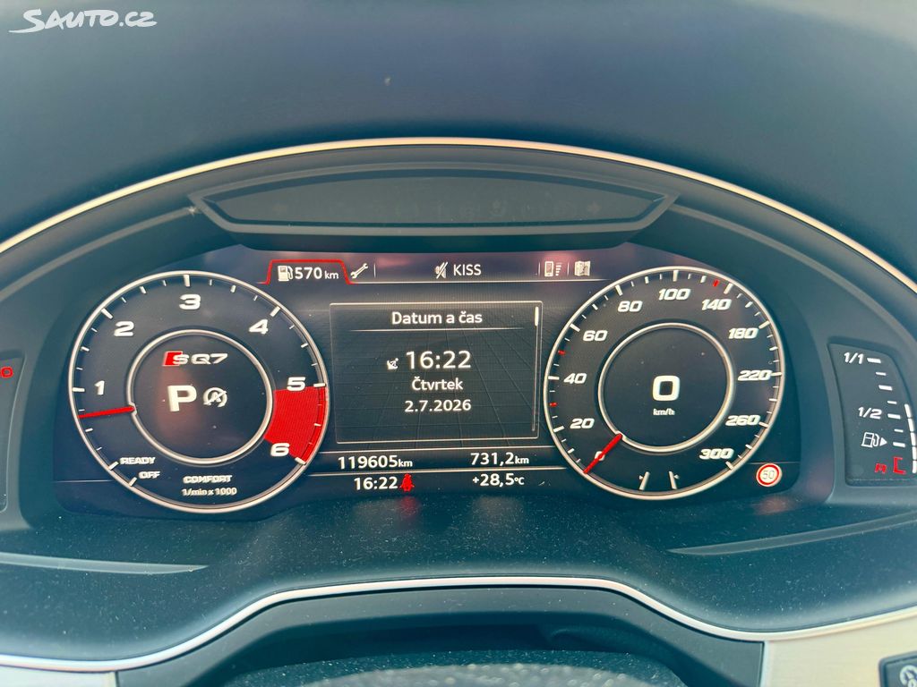 Audi SQ7, Audi SQ7 - garazovano