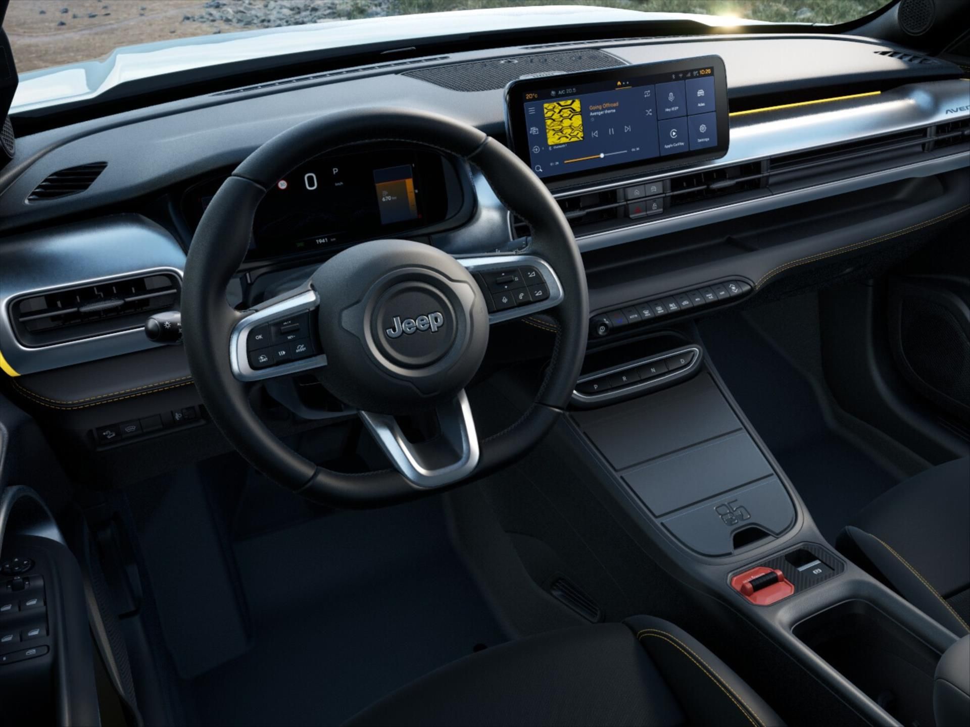 Jeep Avenger, 1,2 Turbo e-Hybrid 110k  85th - fotka 5