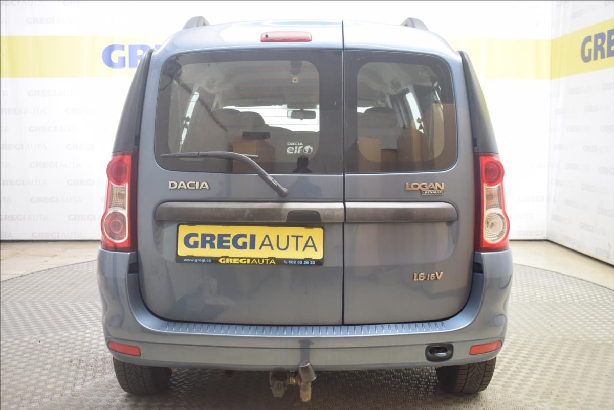 Dacia Logan, 1,6 i 7MÍST PO SERVISU,PO TK - fotka 4