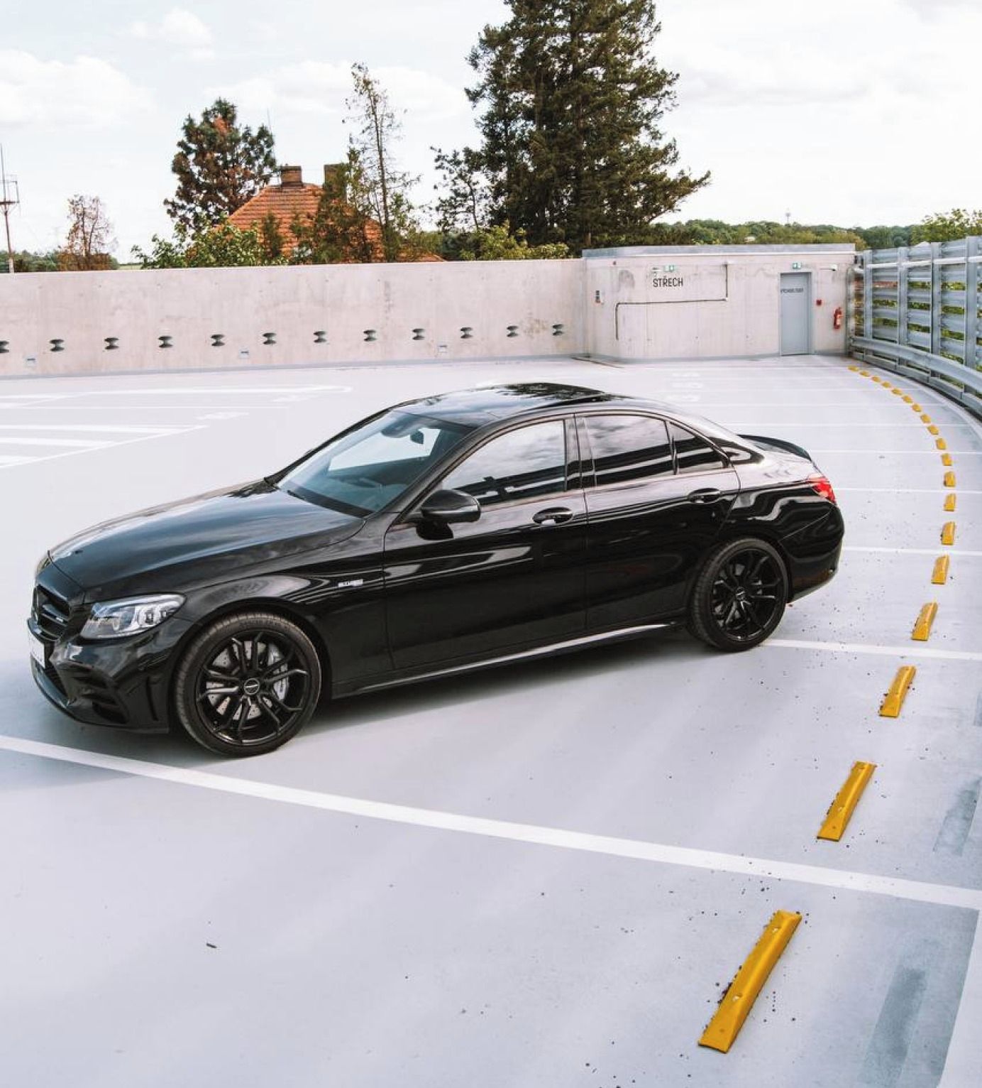 Mercedes-Benz Třídy C, C43 AMG PE, 360 Cam, Pano, V6