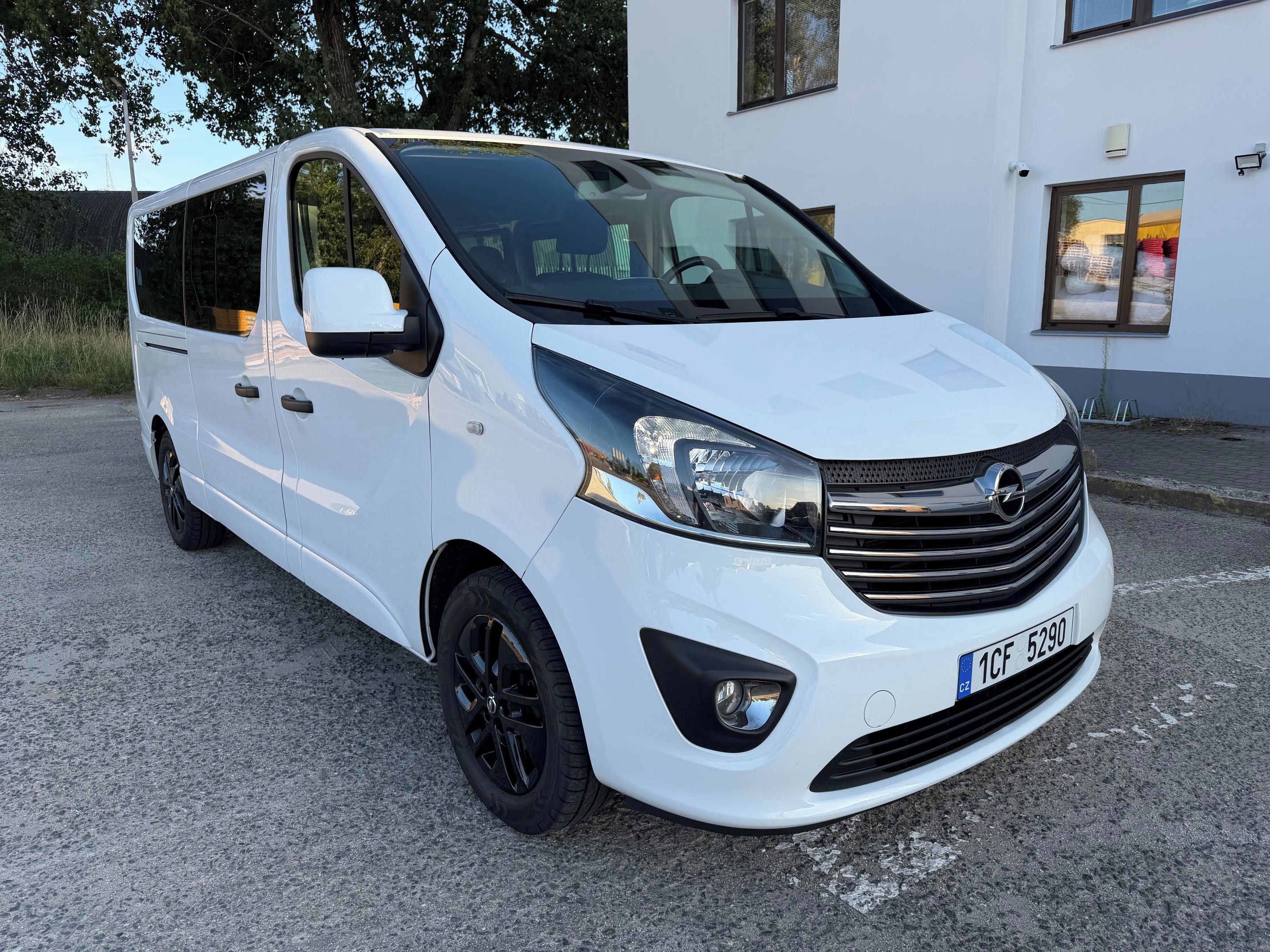 Opel Vivaro, 92kW,CZ,Sevis,DPH,8míst,Long