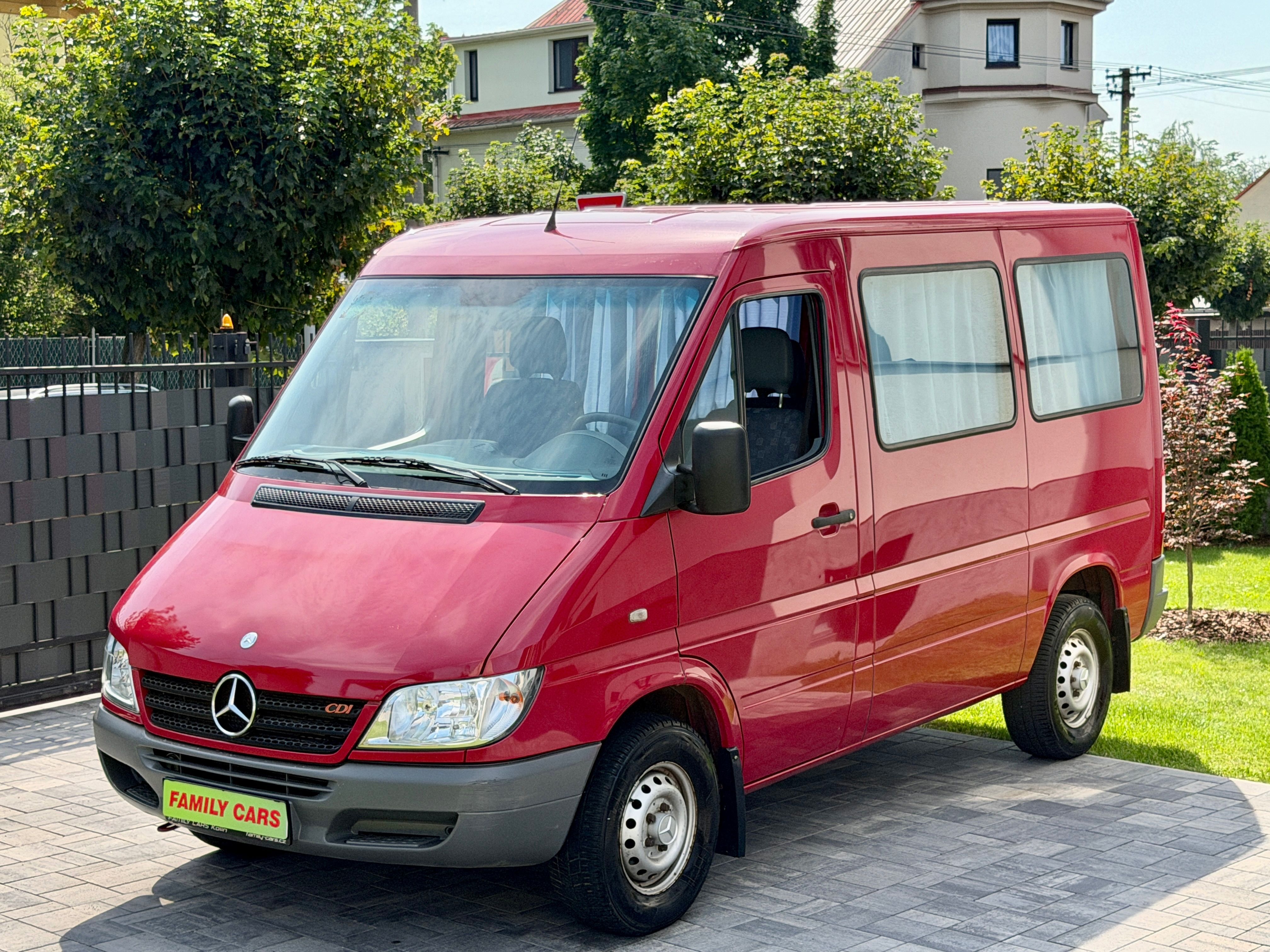 Mercedes-Benz Sprinter, OM611,2.MAJ,DOKLADOVANÉ KM