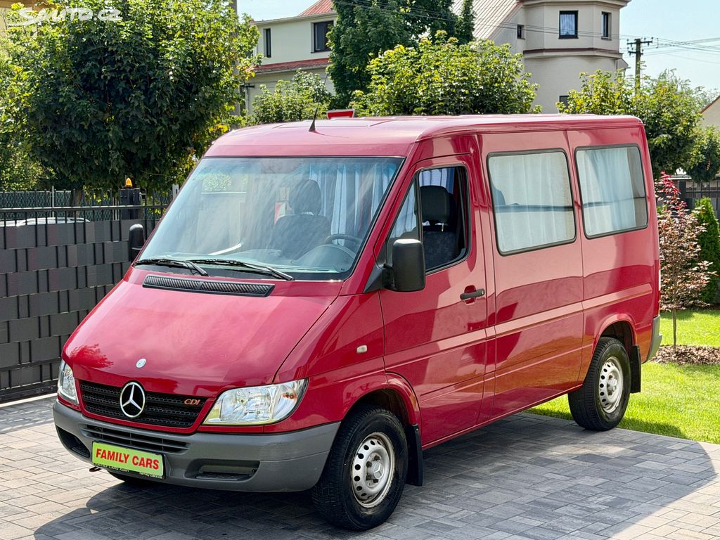 Mercedes-Benz Sprinter, OM611,2.MAJ,DOKLADOVANÉ KM