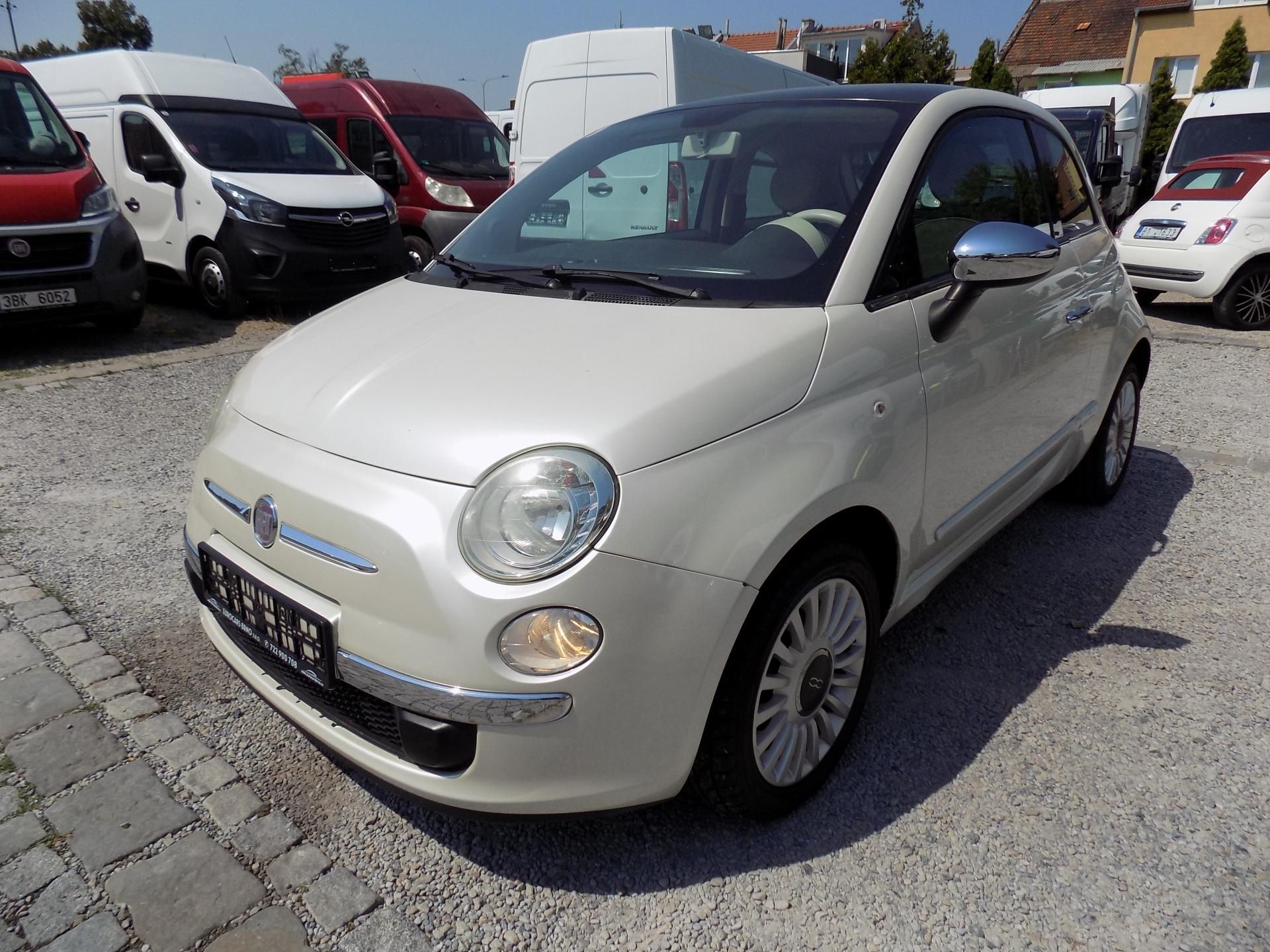 Fiat 500, 1,2I 51 KW LOUNGE AUTOKLIMA