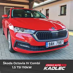 Škoda Octavia, 1.5 TSI, Tažné ČR původ