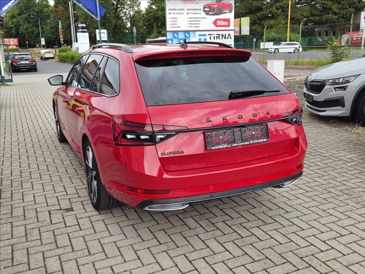Škoda Superb, 2,0 TDi DSG SPORTLINE *CANTON* - fotka 2