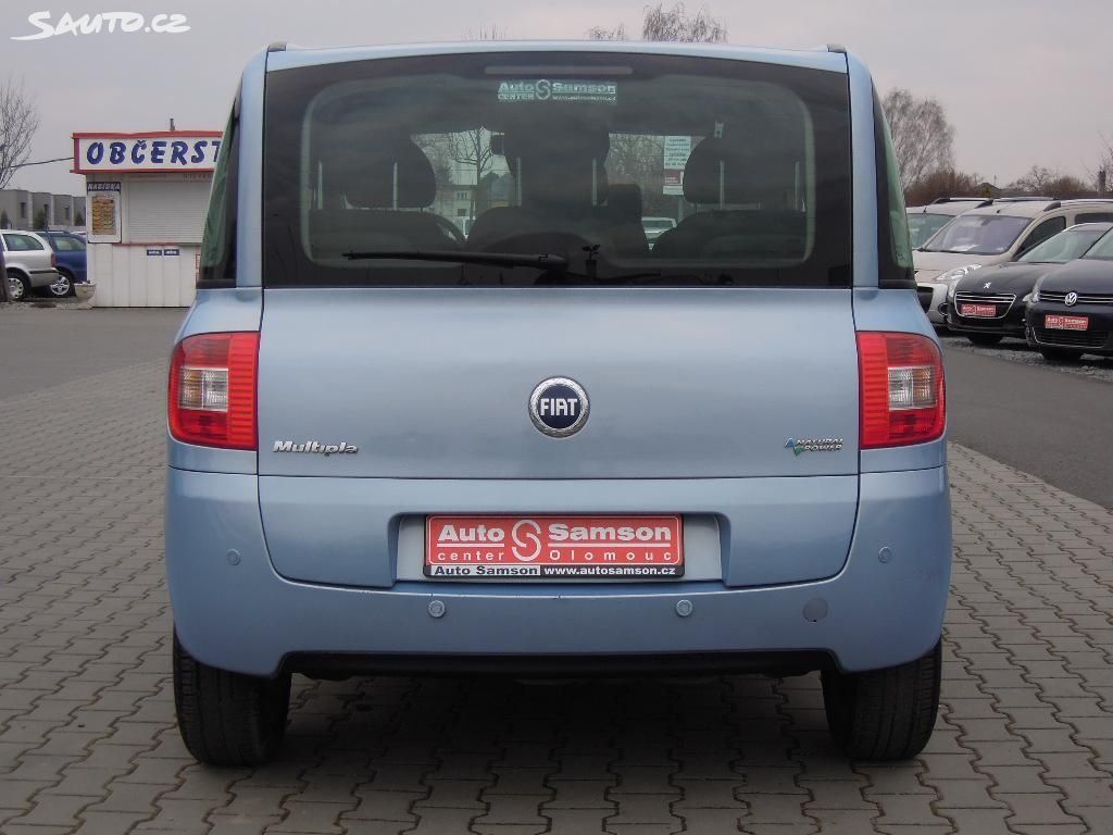 Fiat Multipla, 1,6 *ABS* CNG NA DÍLY - fotka 6