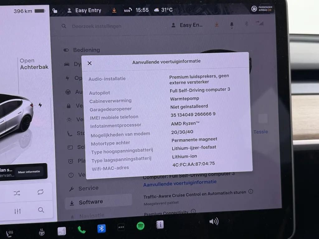Tesla Model 3, SR LFP 220kW Ryzen 1.Maj - fotka 6