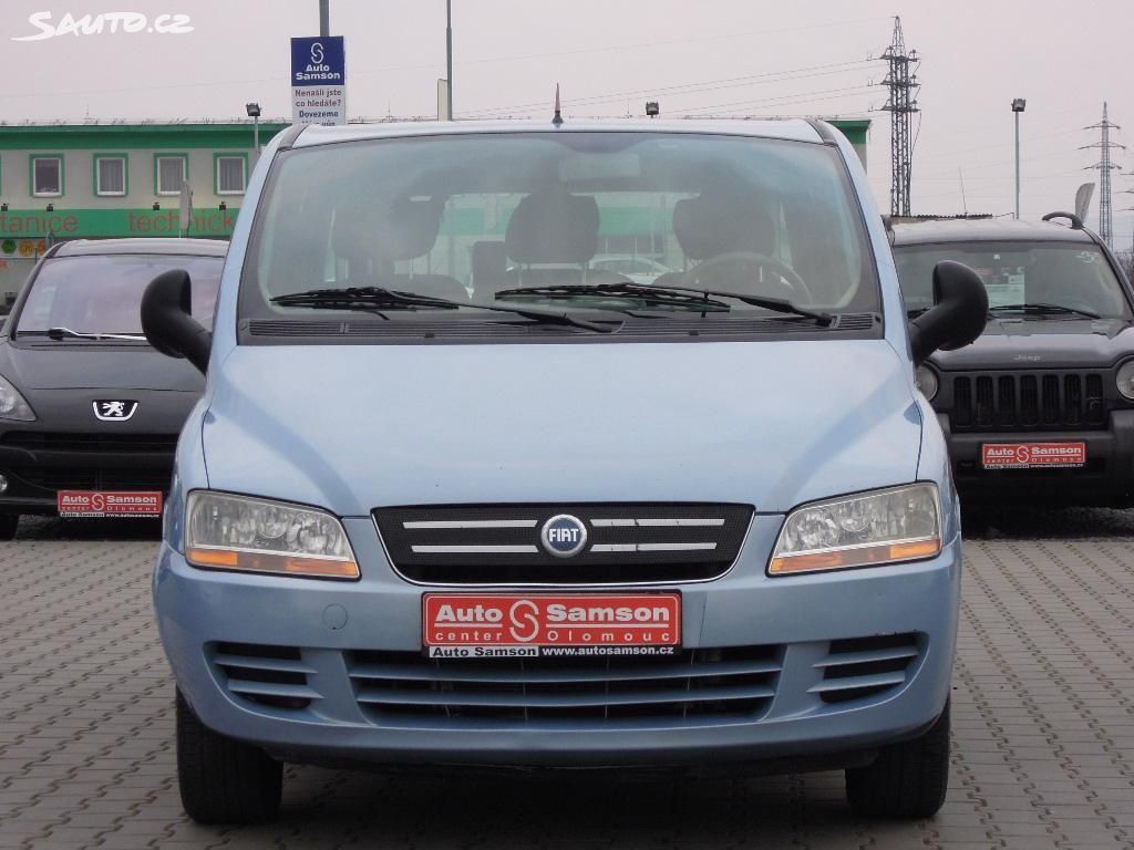 Fiat Multipla, 1,6 *ABS* CNG NA DÍLY - fotka 2