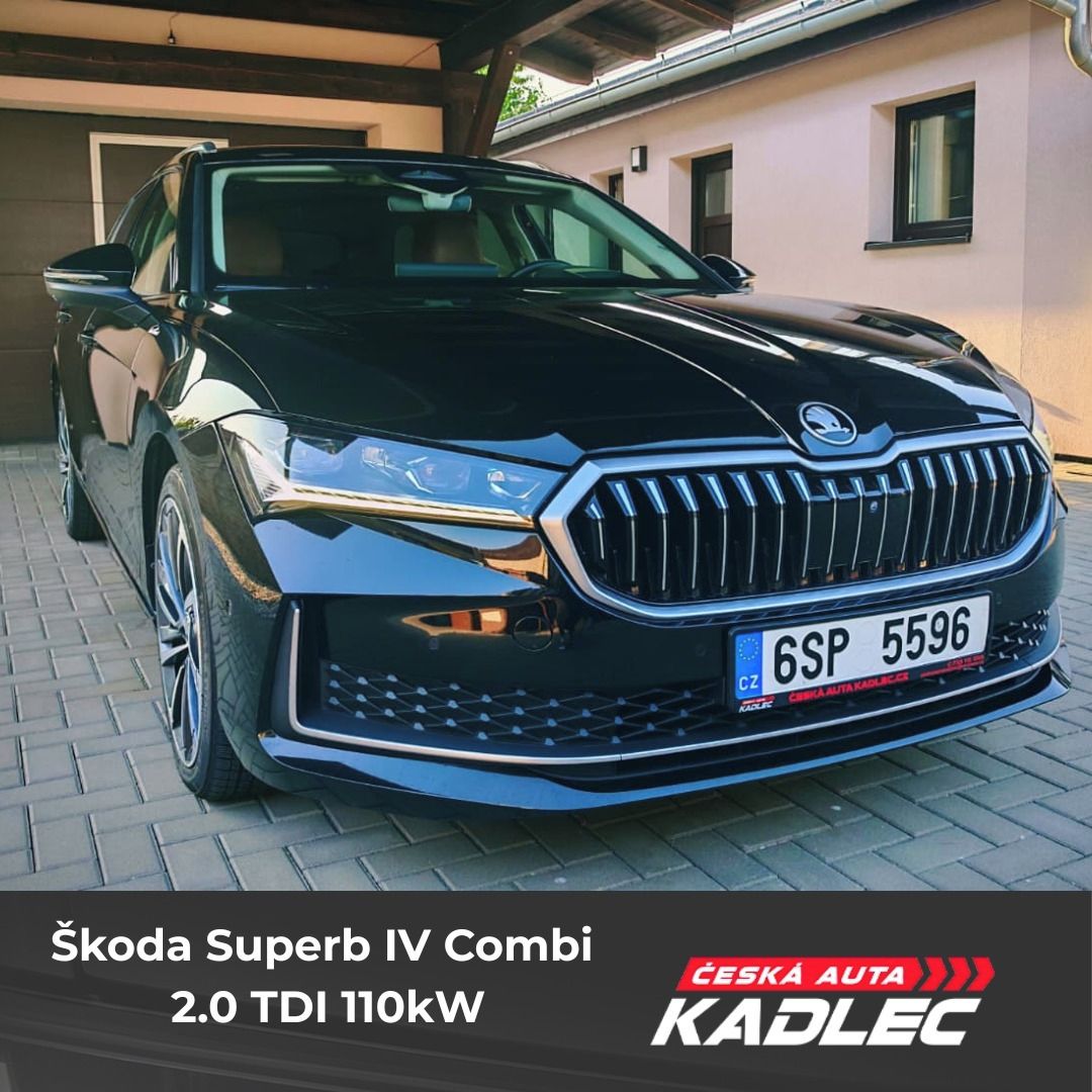 Škoda Superb, 2.0 TDI DSG, L&K, Laurin, ČR