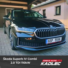 Škoda Superb, 2.0 TDI DSG, L&K, Laurin, ČR