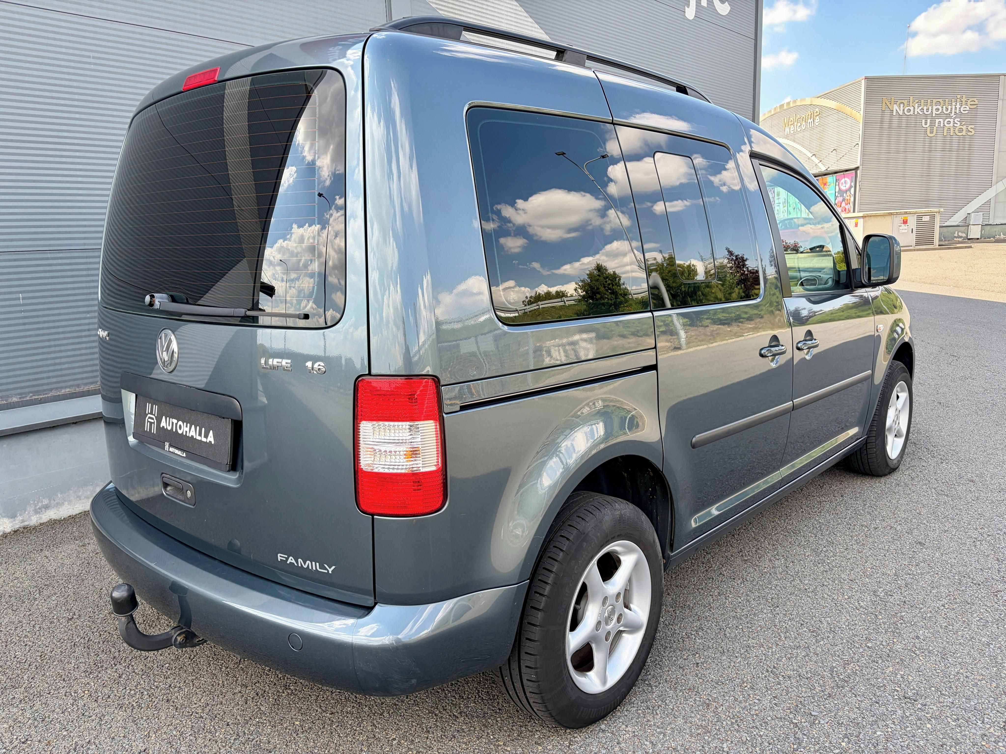 Volkswagen Caddy, 1.6i 75kW TAŽNÉ Bluetooth - fotka 3