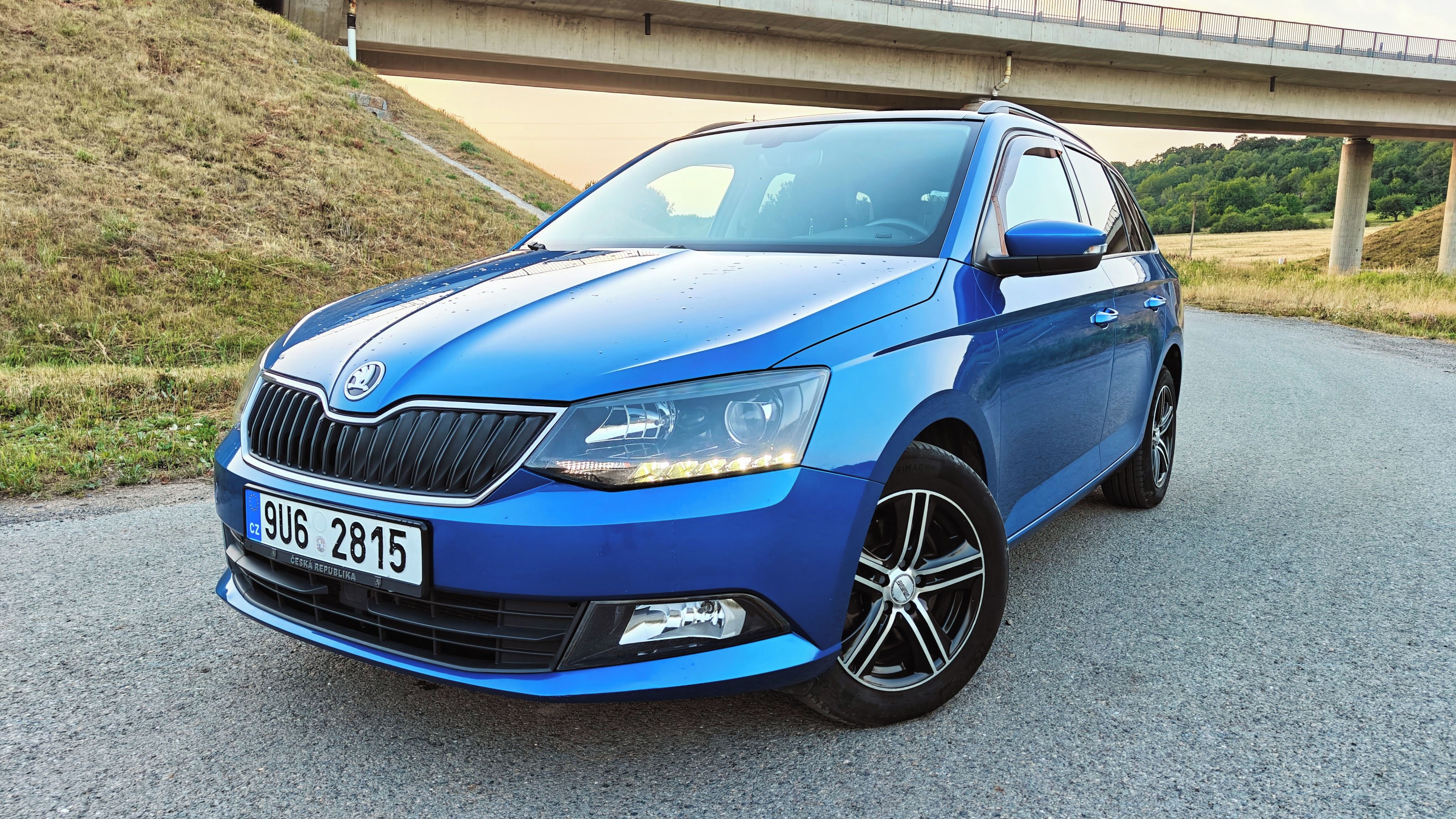 Škoda Fabia, 1.4 TDI 77kw STYLE RACE BLUE