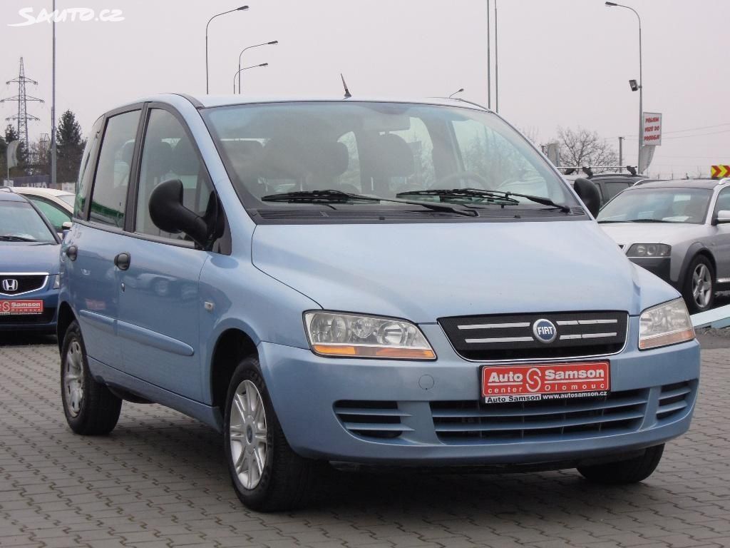 Fiat Multipla, 1,6 *ABS* CNG NA DÍLY - fotka 3