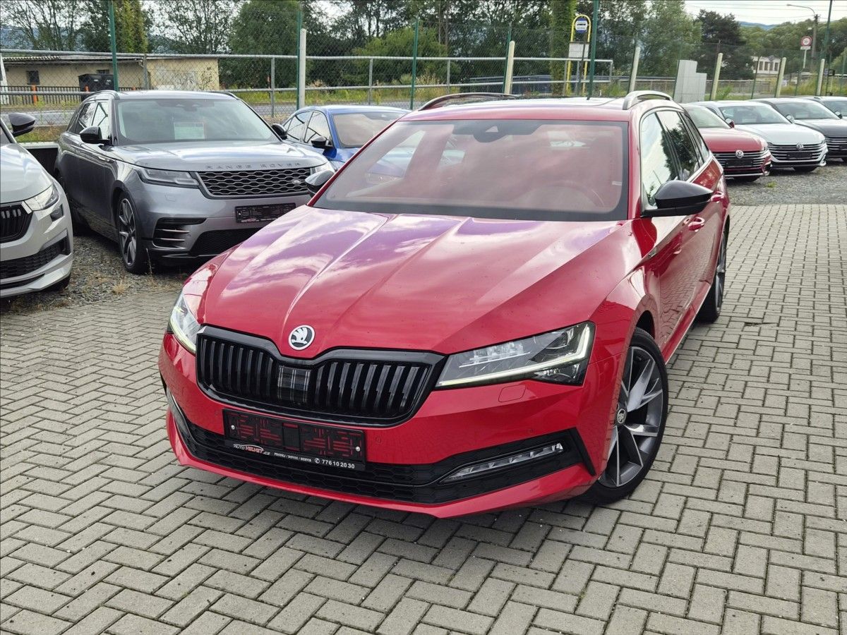 Škoda Superb, 2,0 TDi DSG SPORTLINE *CANTON*
