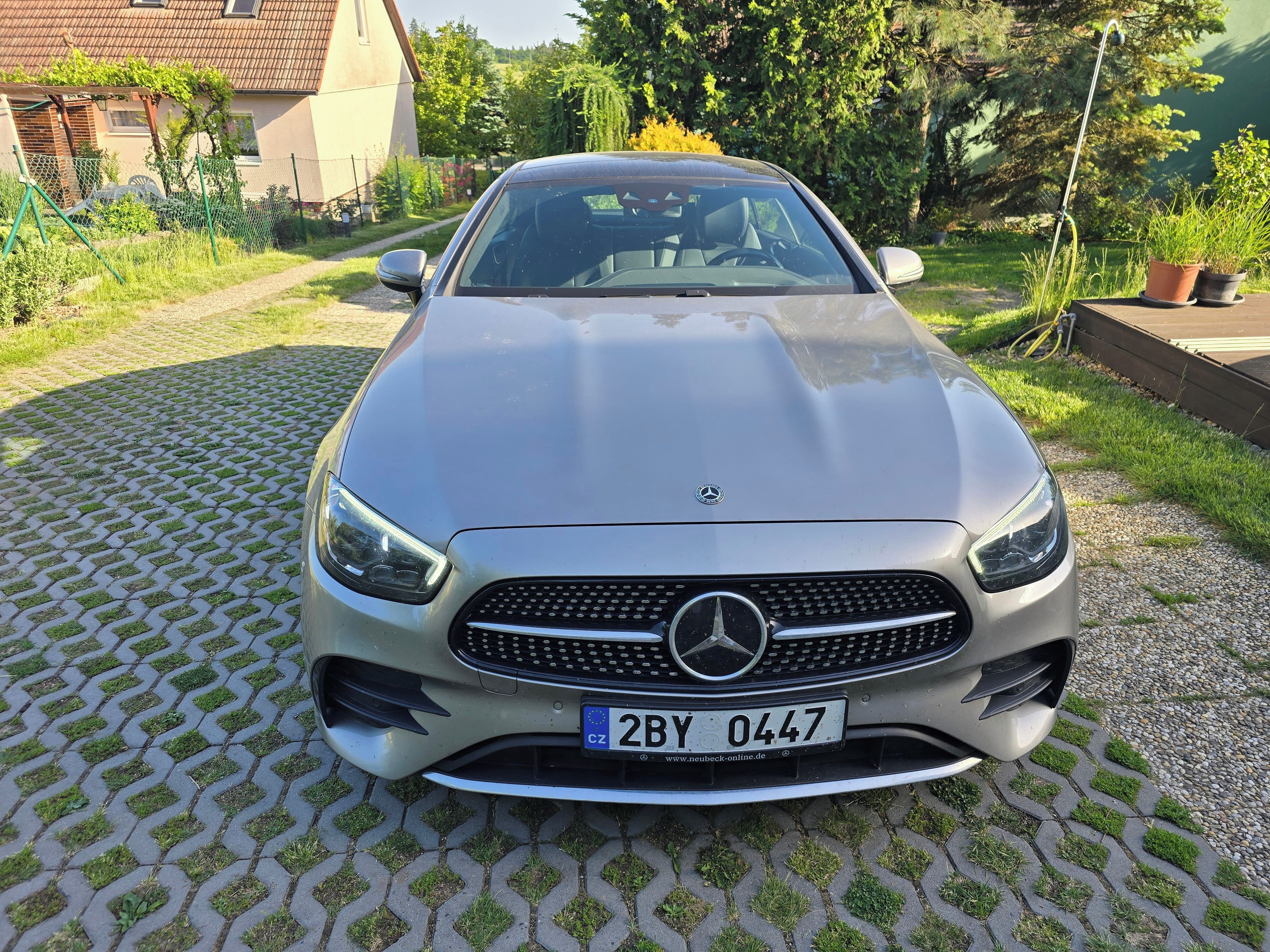 Mercedes-Benz Třídy E, E kupé 450, Pano, Vzduch, Bur+