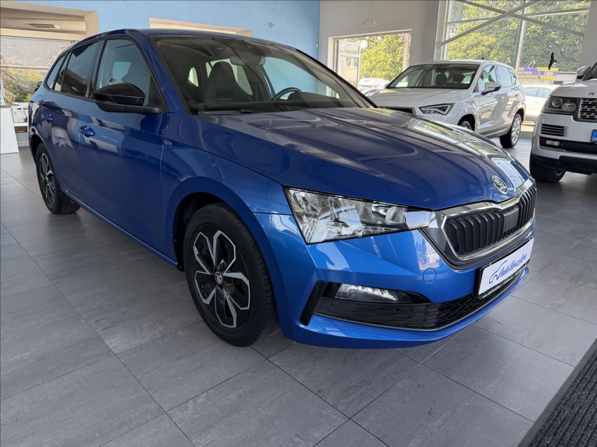 Škoda Scala, 1,0   TSI 85kW,SERVISKA,1. MAJ