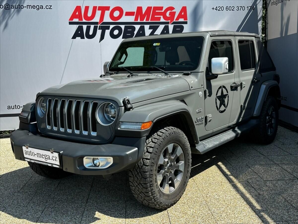 Jeep Wrangler, 2,0 SAHARA-OVERLAND-CZ-HARDTOP